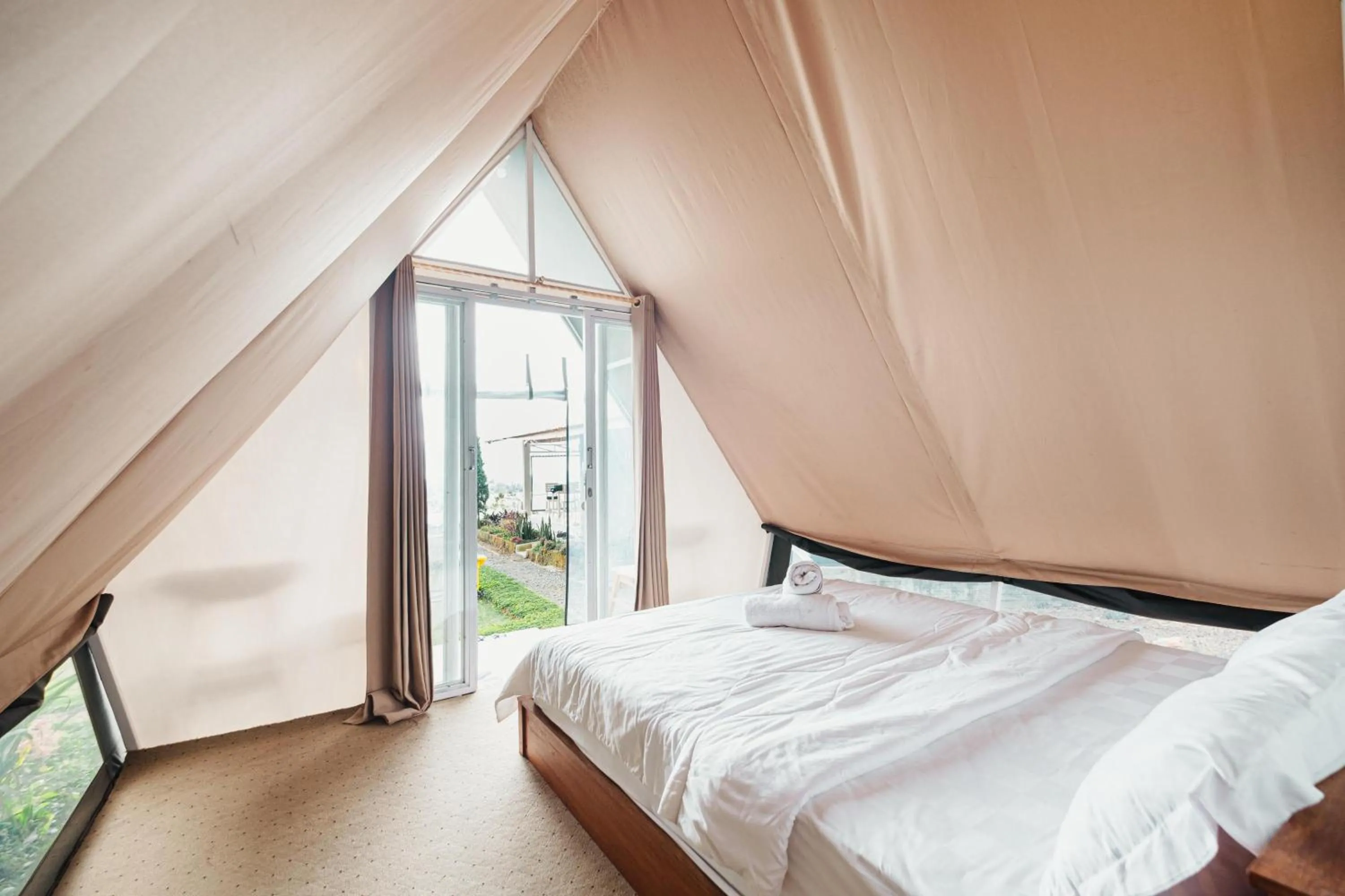 Bedroom, Bed in Popitan Garden Campground & Glamping Bedugul