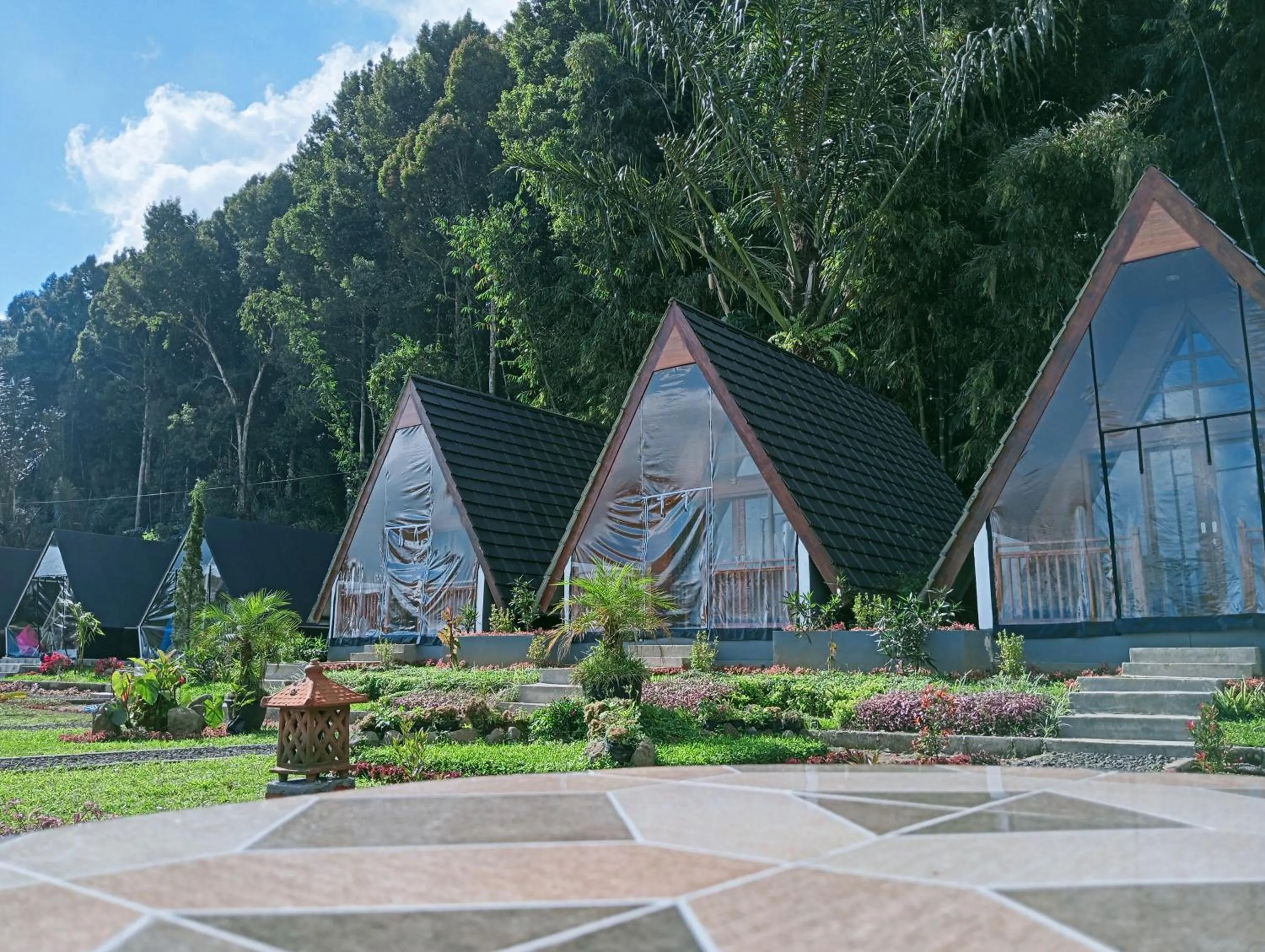 Area and facilities in Popitan Garden Campground & Glamping Bedugul