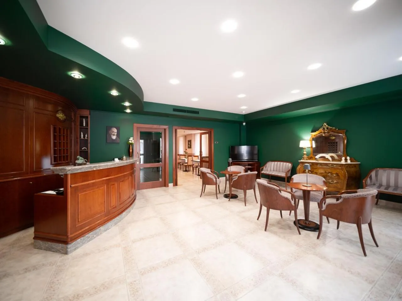 Lobby or reception in Hotel SAN PIO