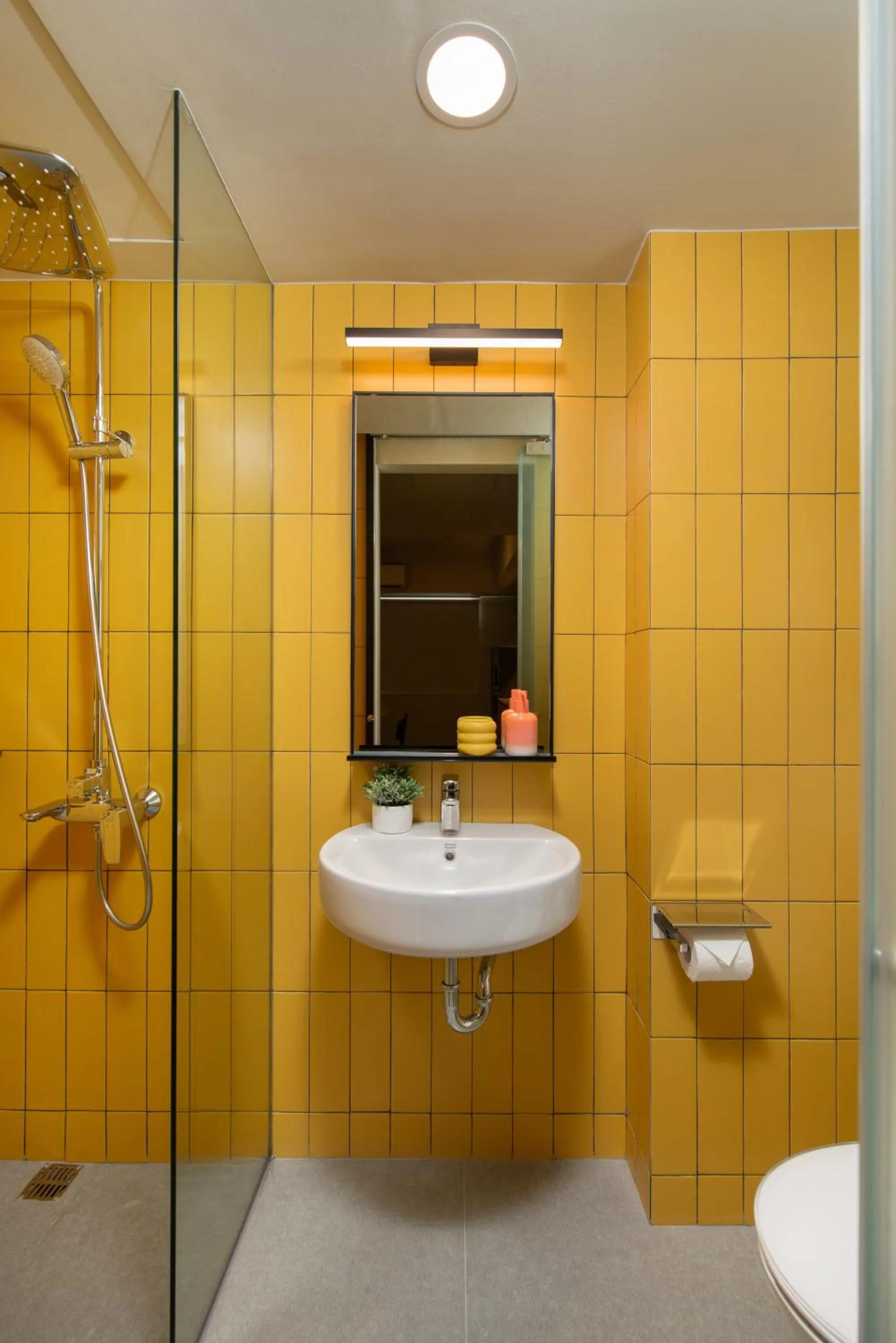 Shower in lyf Malate Manila managed by The Ascott Limited