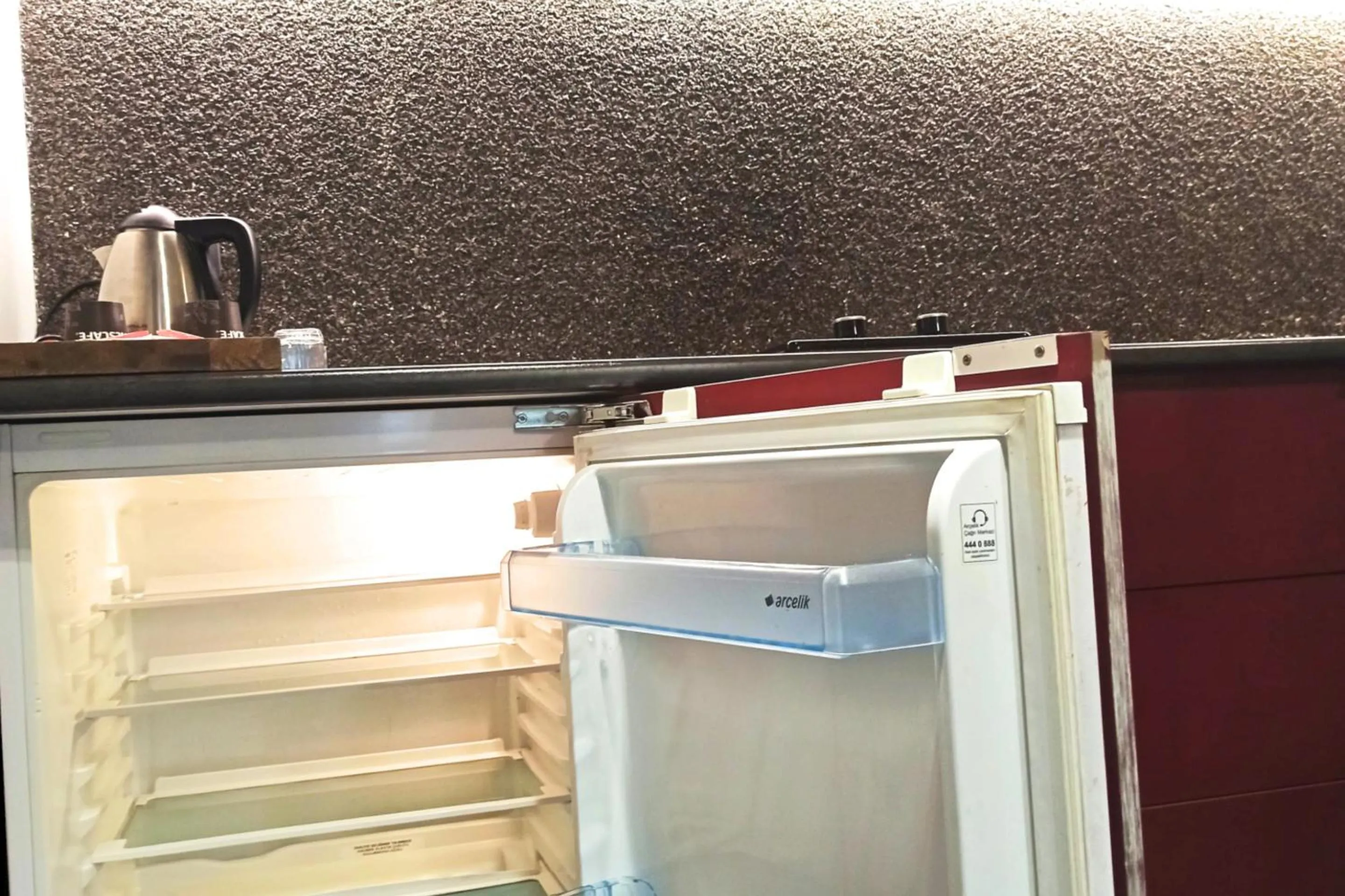 Coffee/tea facilities in BC Residence Pangaldi