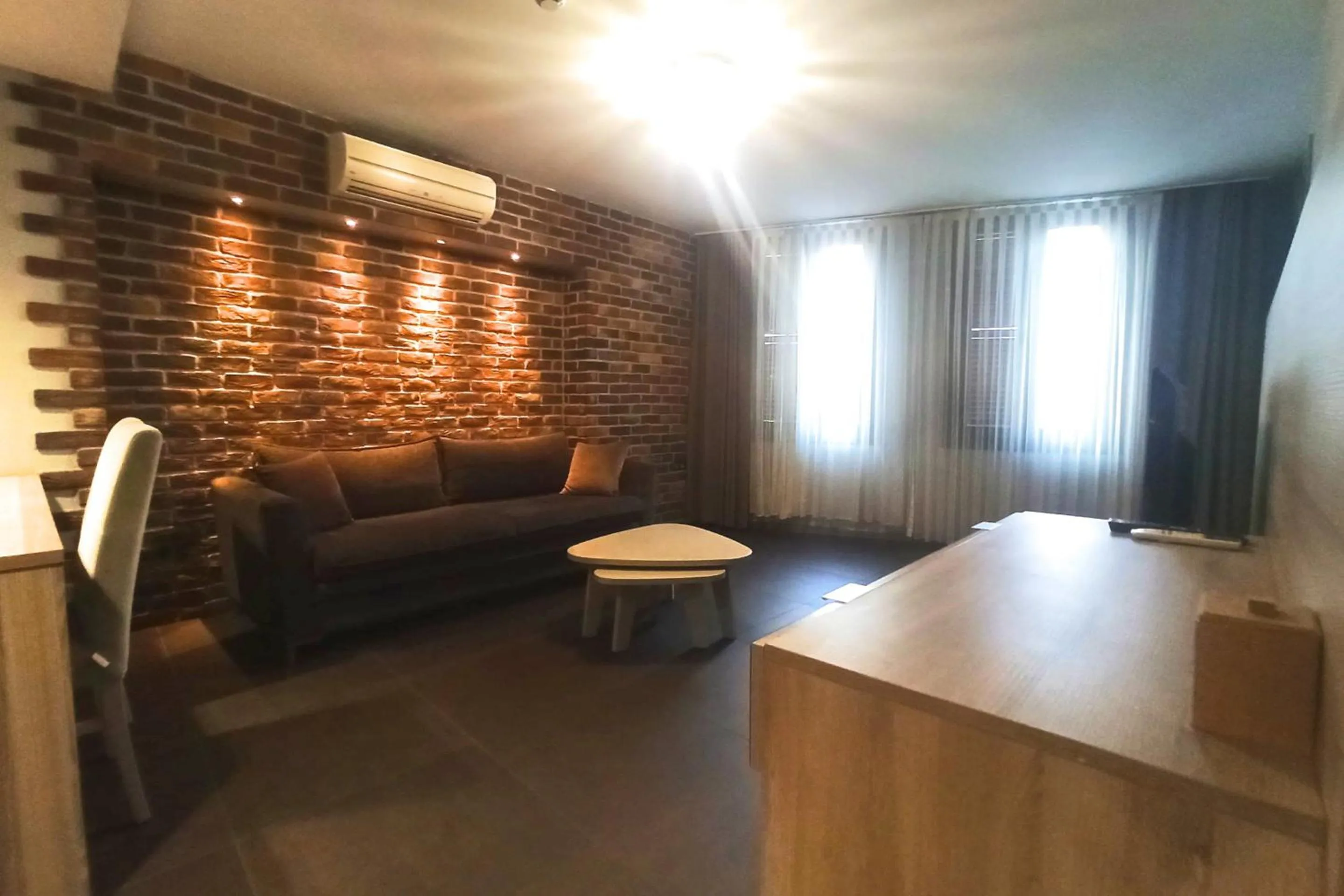 Communal lounge/ TV room in BC Residence Pangaldi