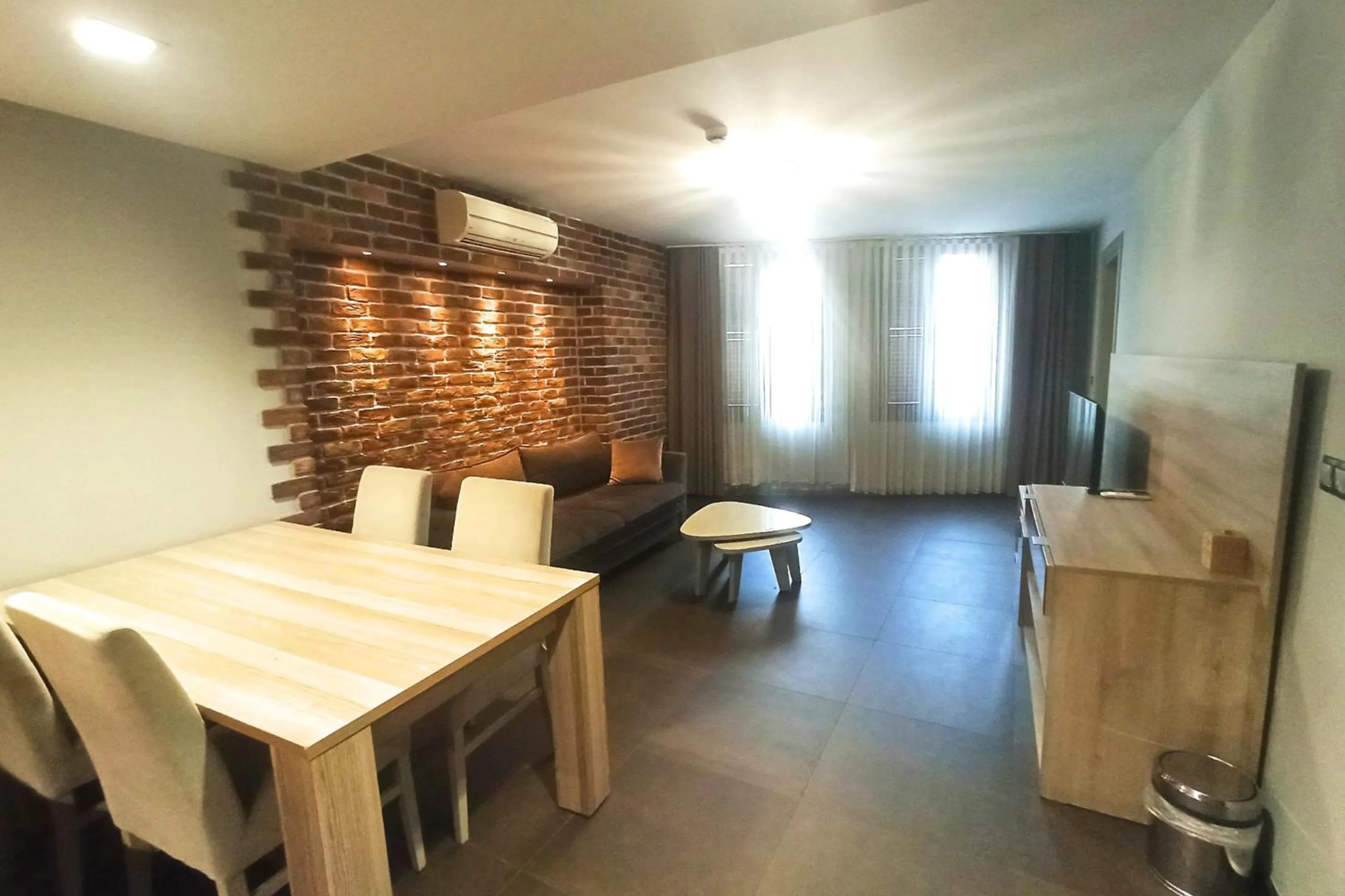 Communal lounge/ TV room in BC Residence Pangaldi