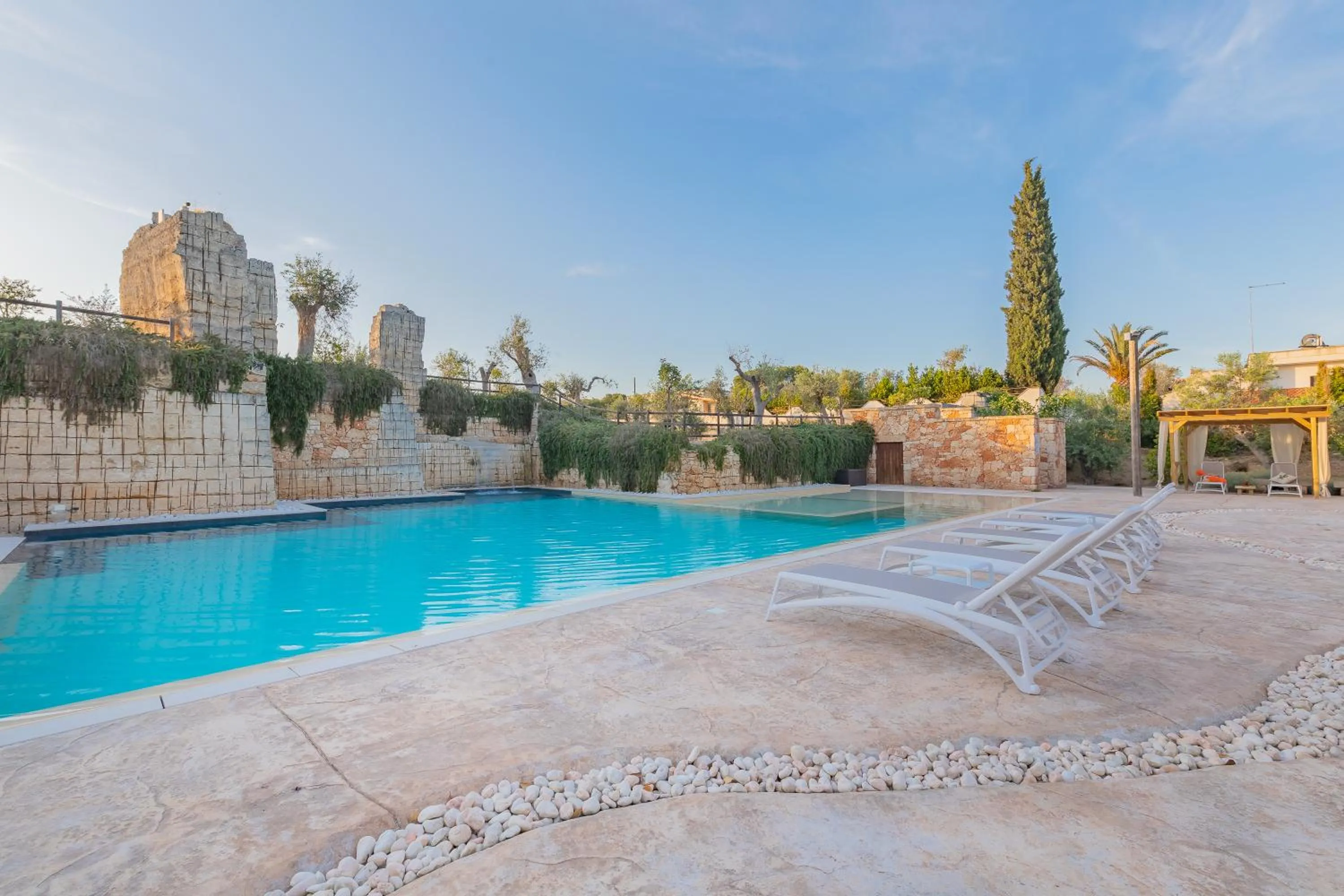 Pool view in Cava Li Santi Residence