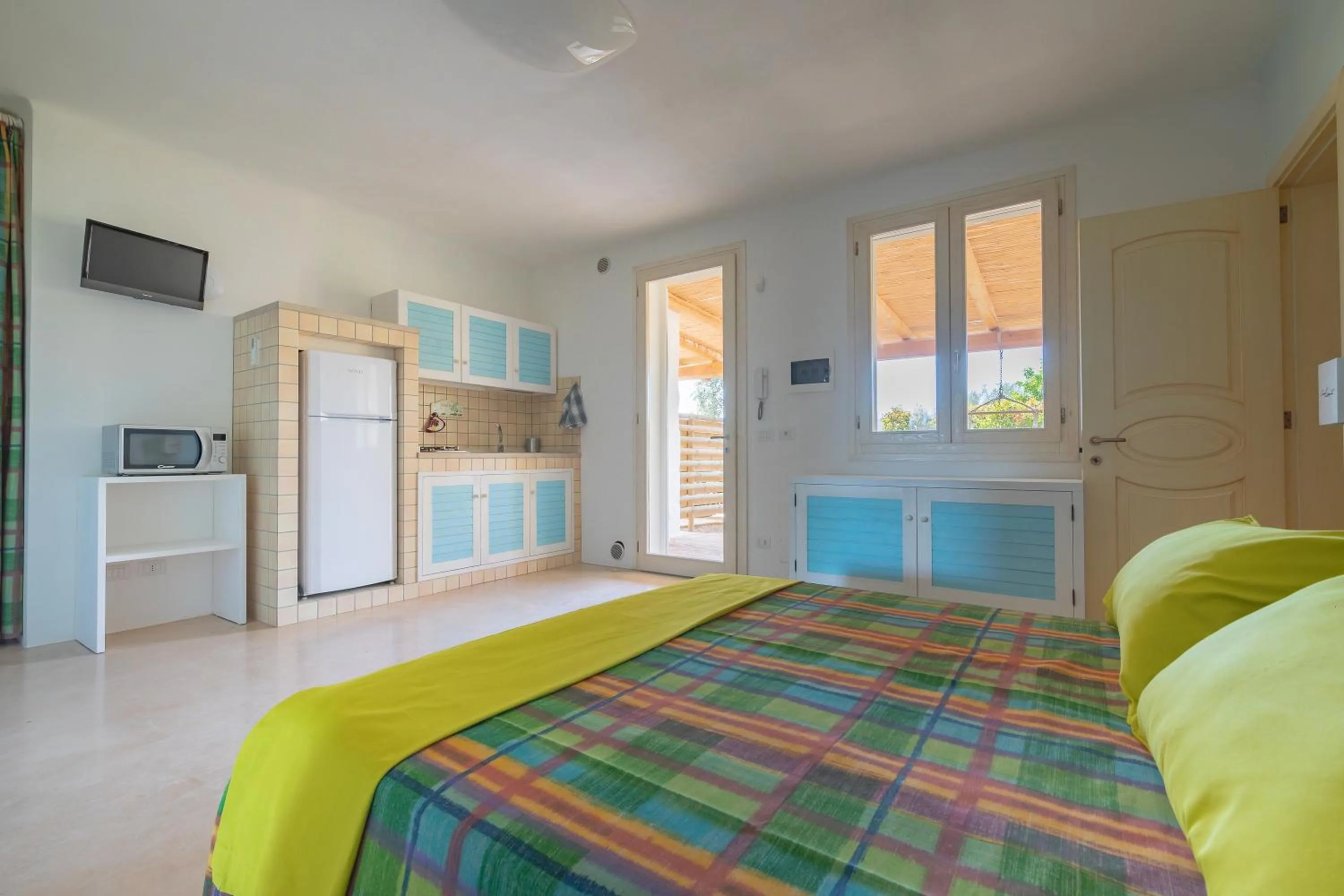 Bed in Cava Li Santi Residence