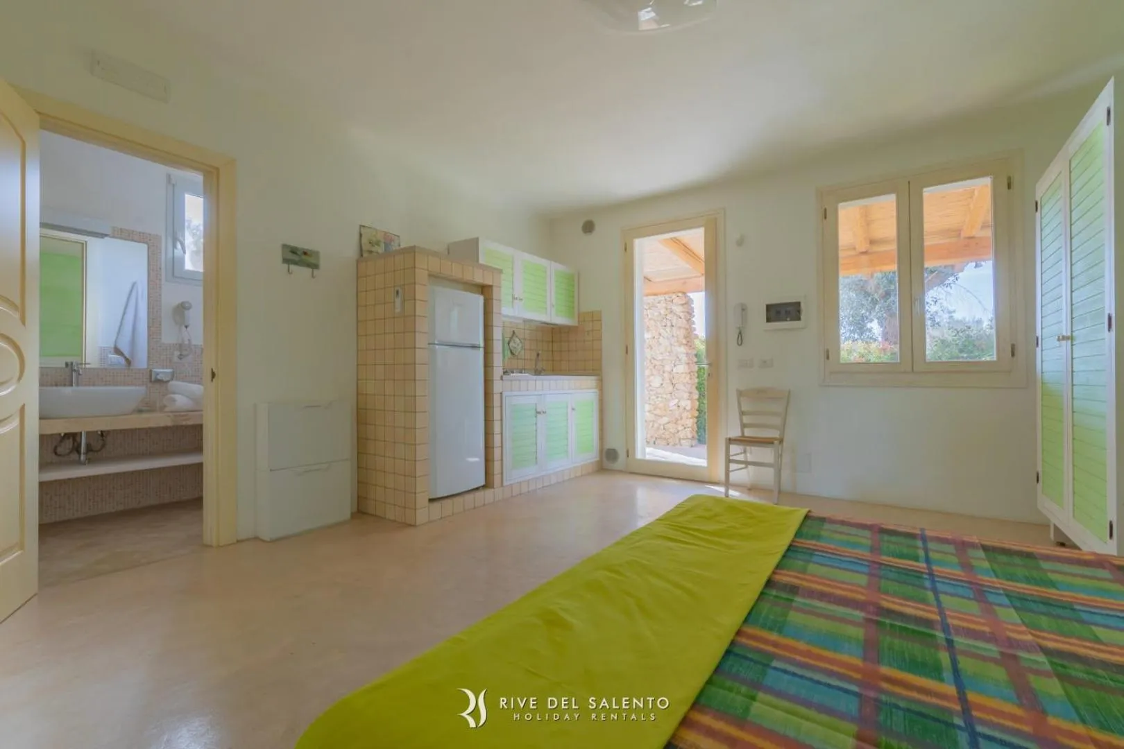 Bed in Cava Li Santi Residence