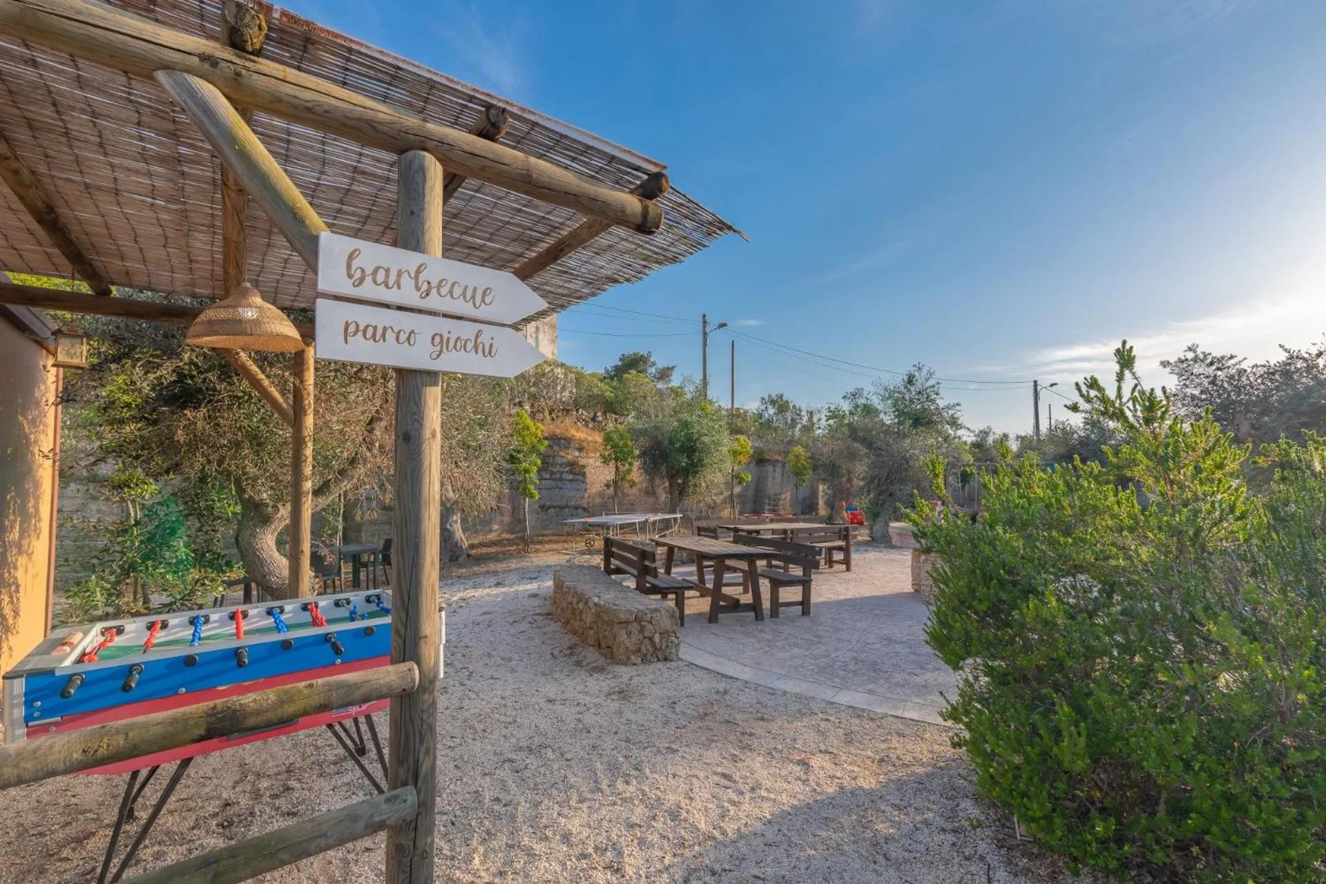 Children play ground in Cava Li Santi Residence