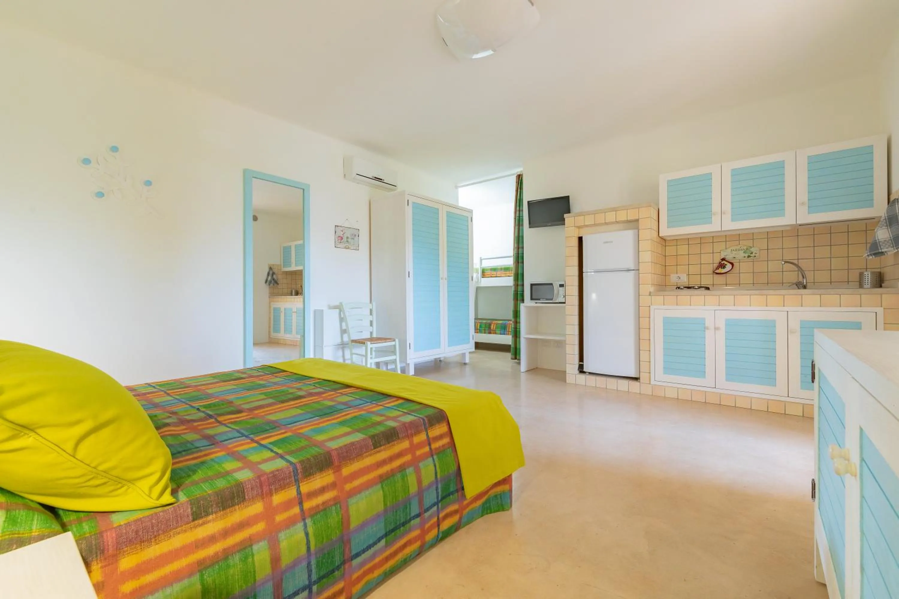 Bed in Cava Li Santi Residence