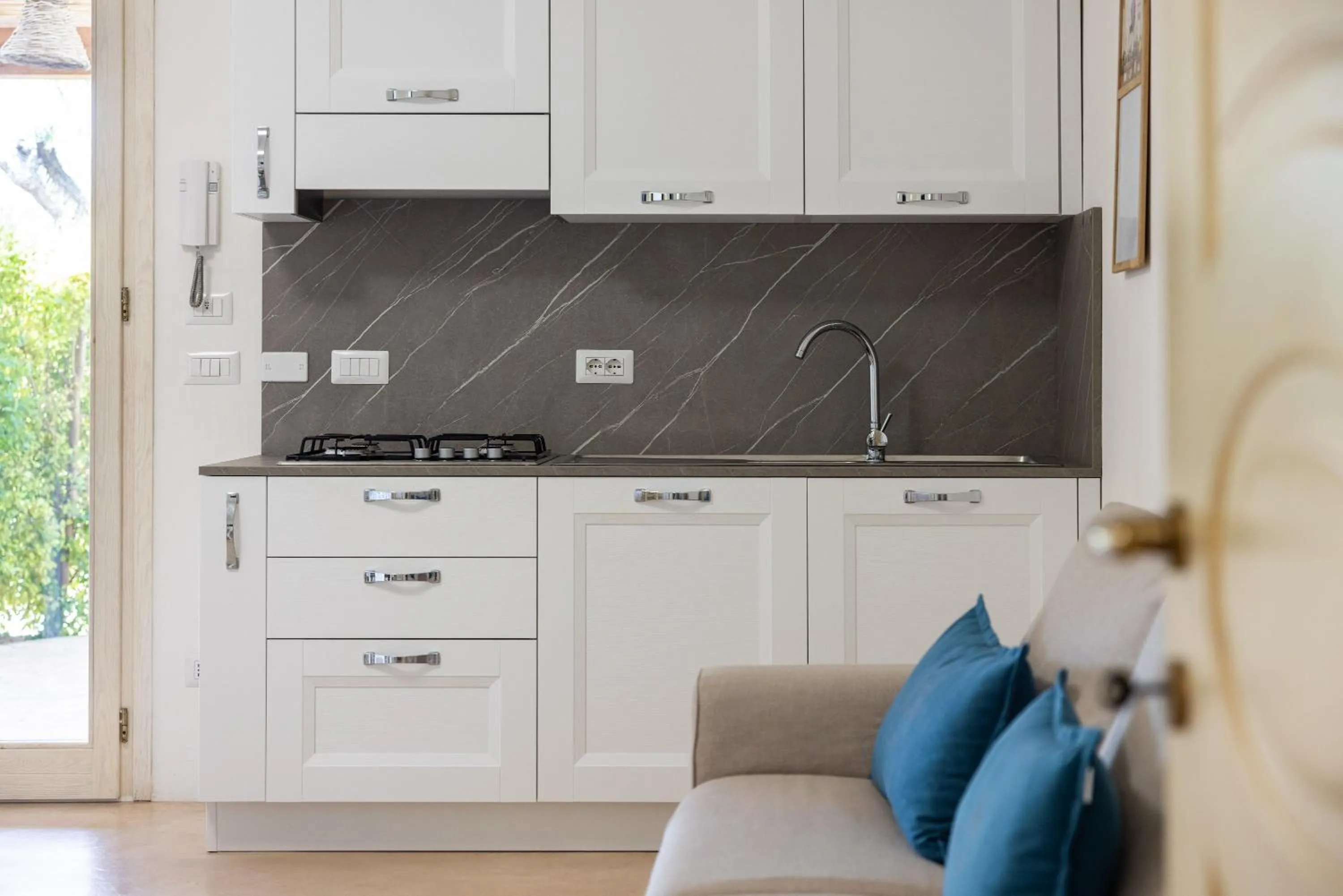 Kitchen or kitchenette in Cava Li Santi Residence a Santa Caterina