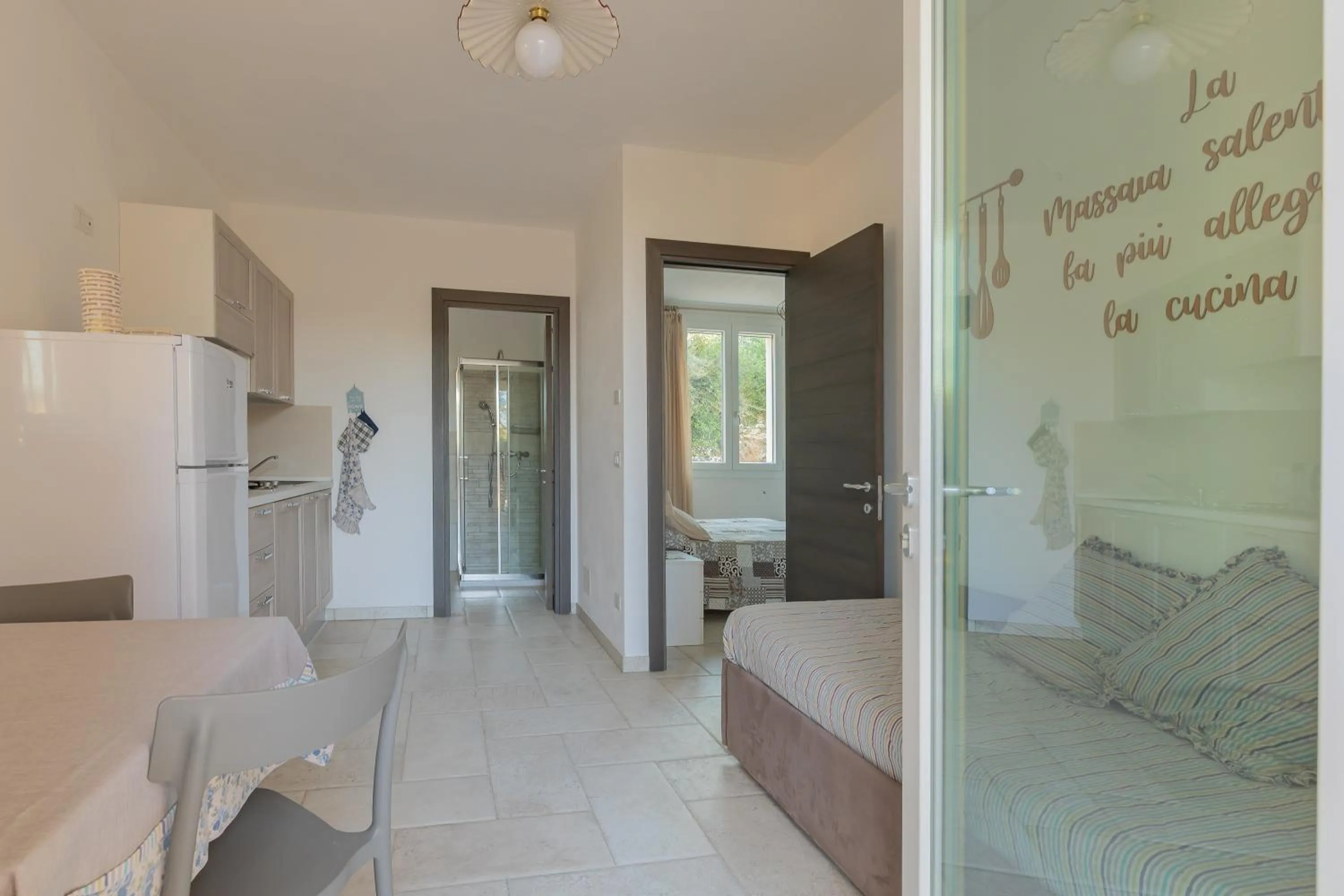 Bed in Cava Li Santi Residence a Santa Caterina