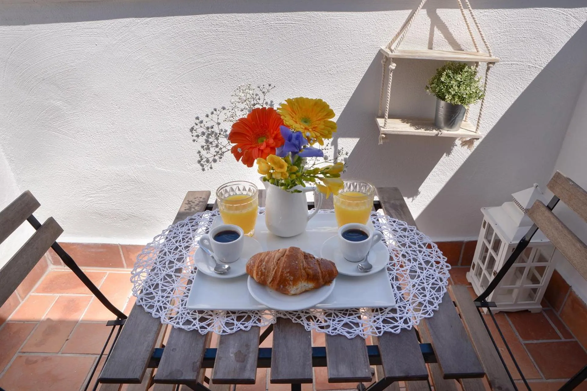 Balcony/Terrace in Hotel La Caravella