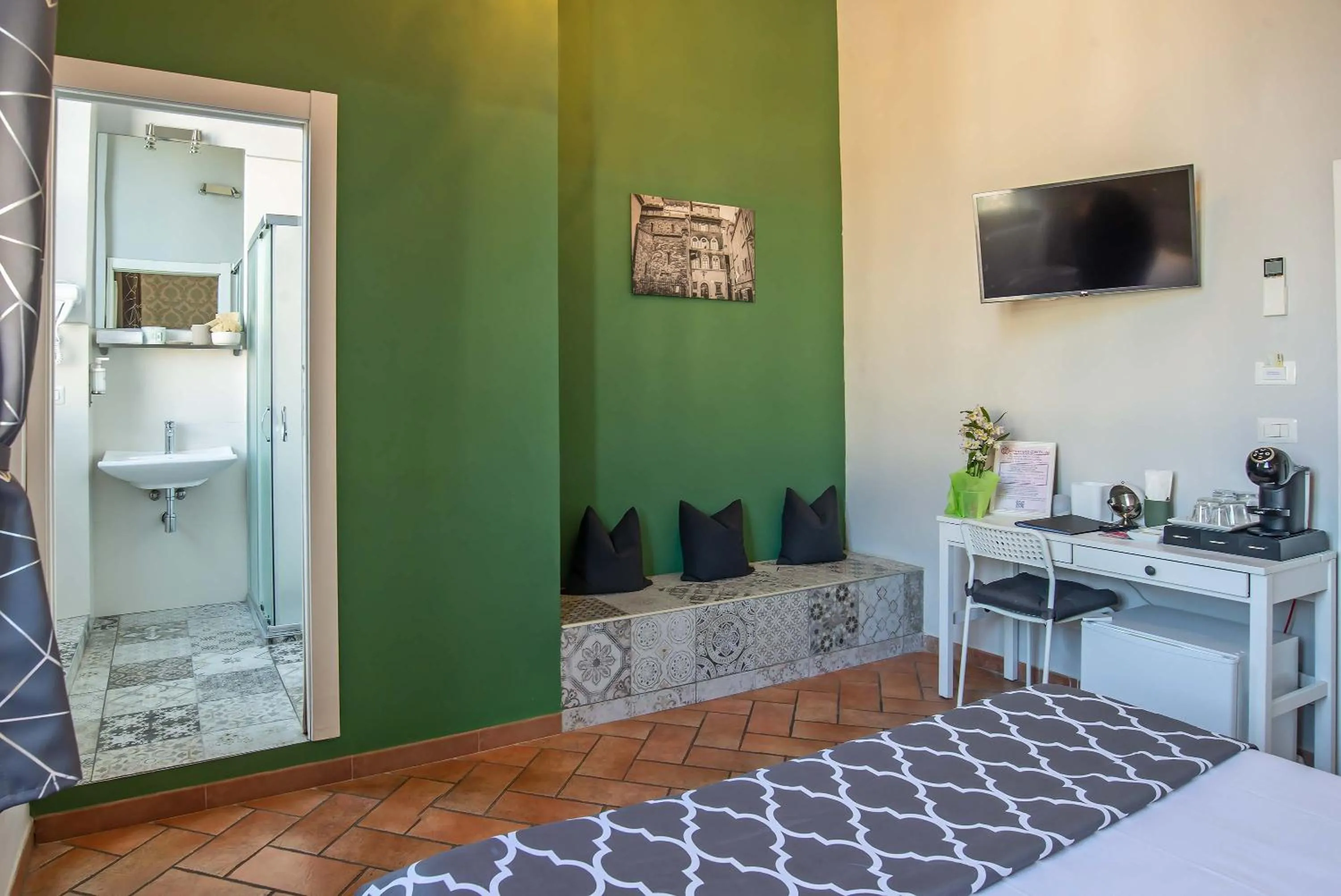 Photo of the whole room in IL MERCATO CENTRALE B and B