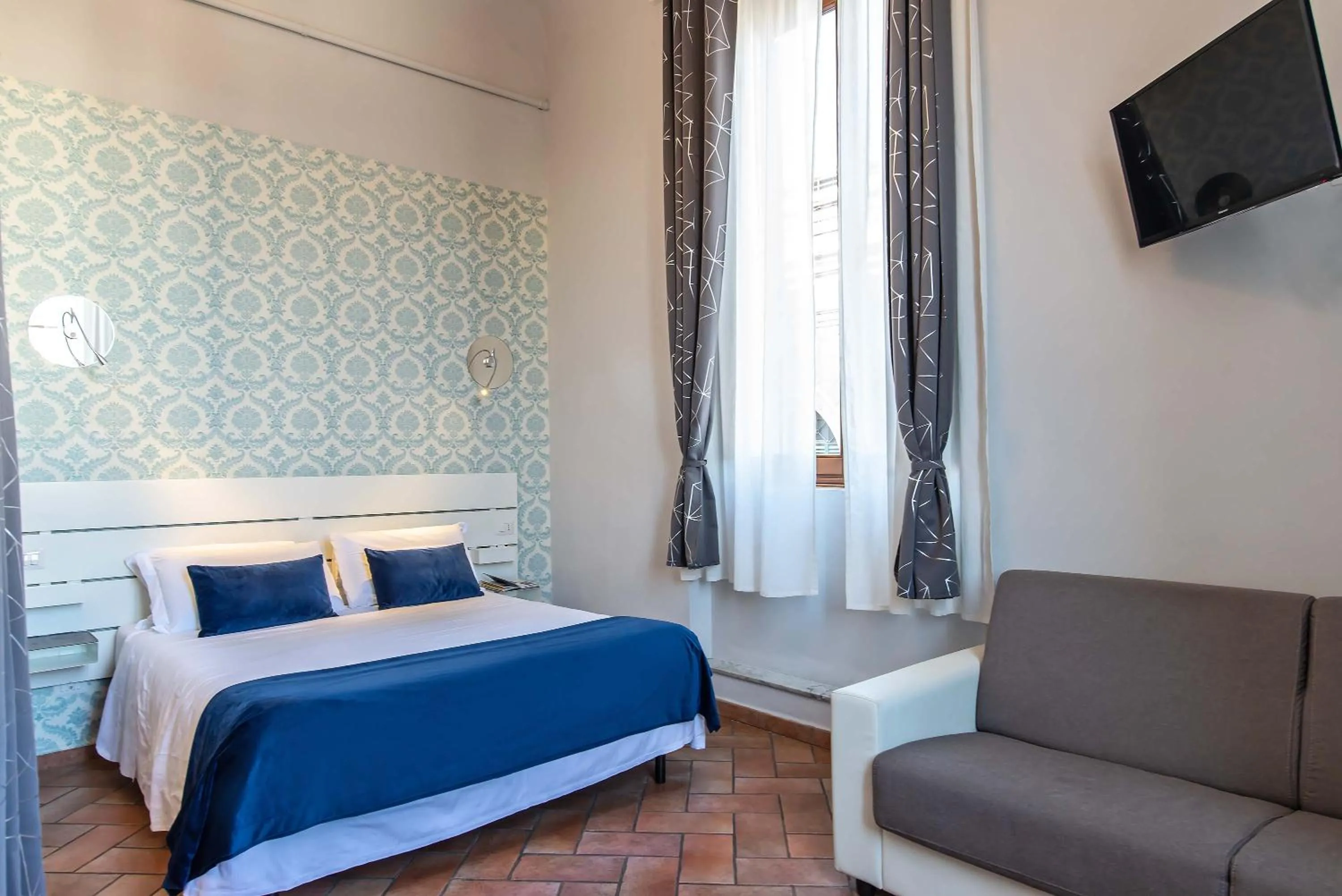 Bed in IL MERCATO CENTRALE B and B