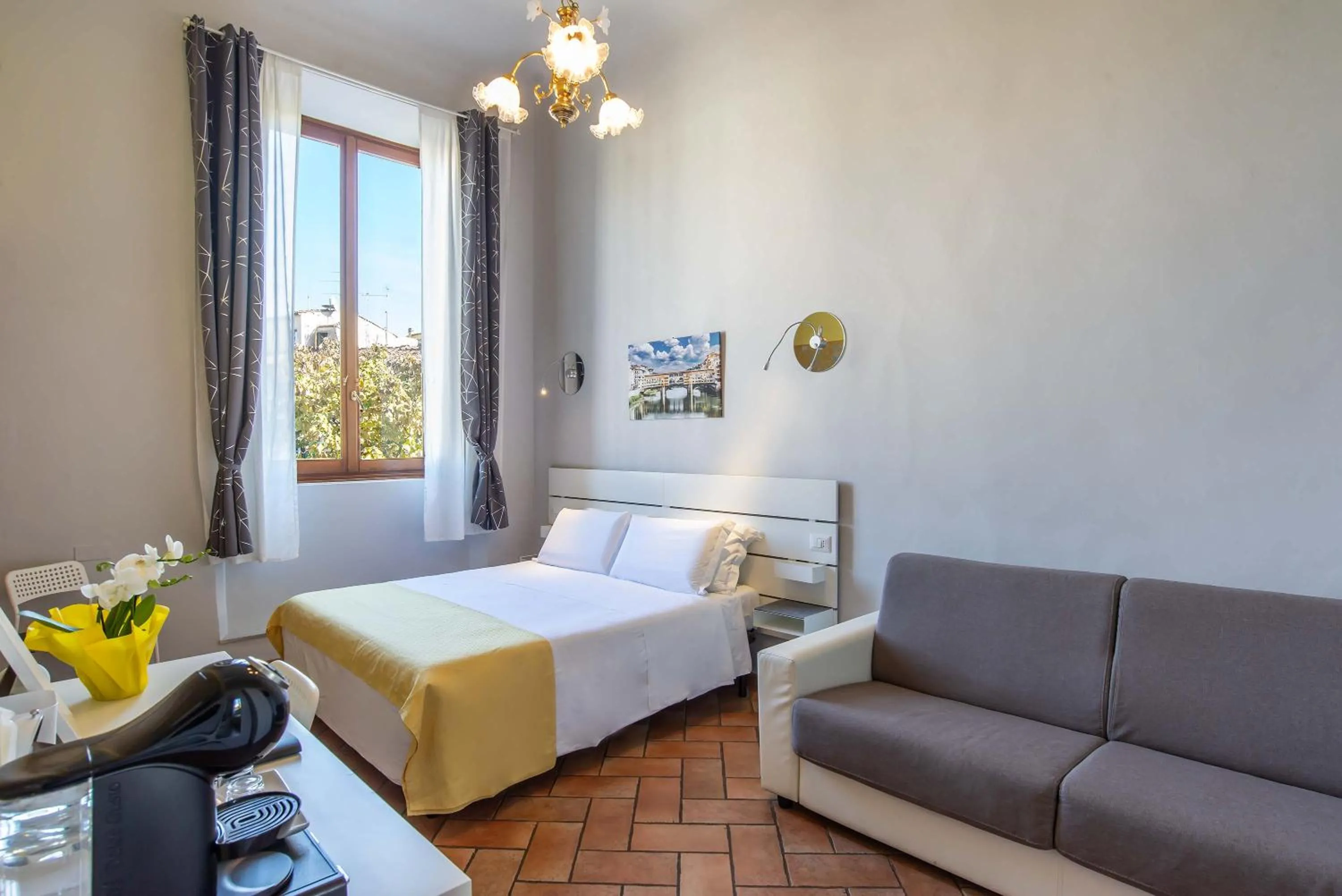 Bed in IL MERCATO CENTRALE B and B