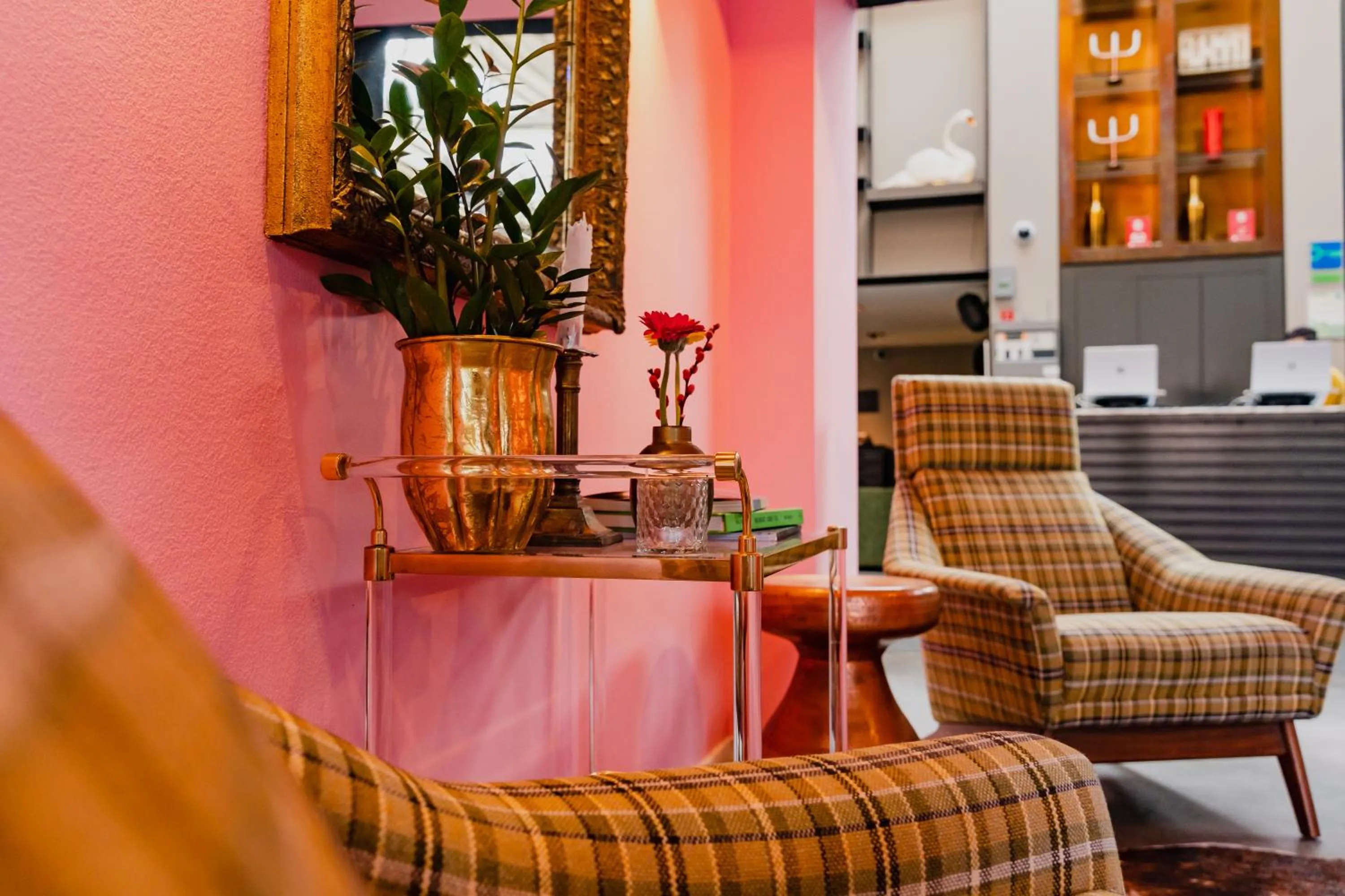 Lobby or reception in Hotel De Hallen