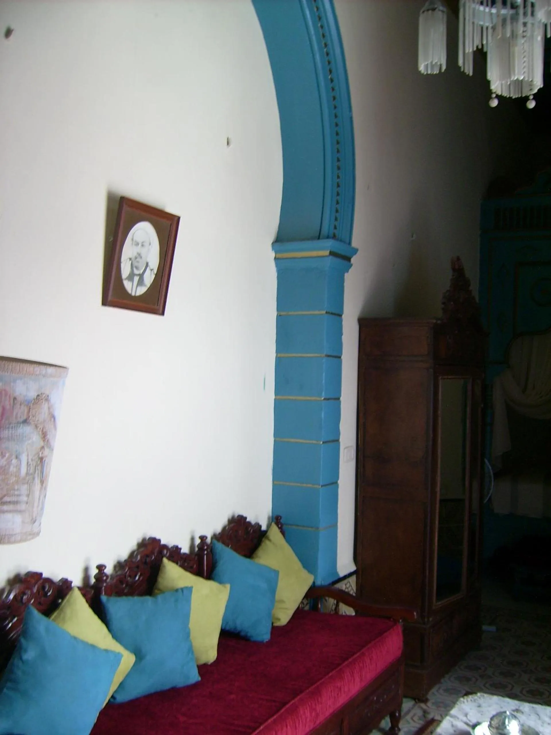 Seating area in Dar Baaziz