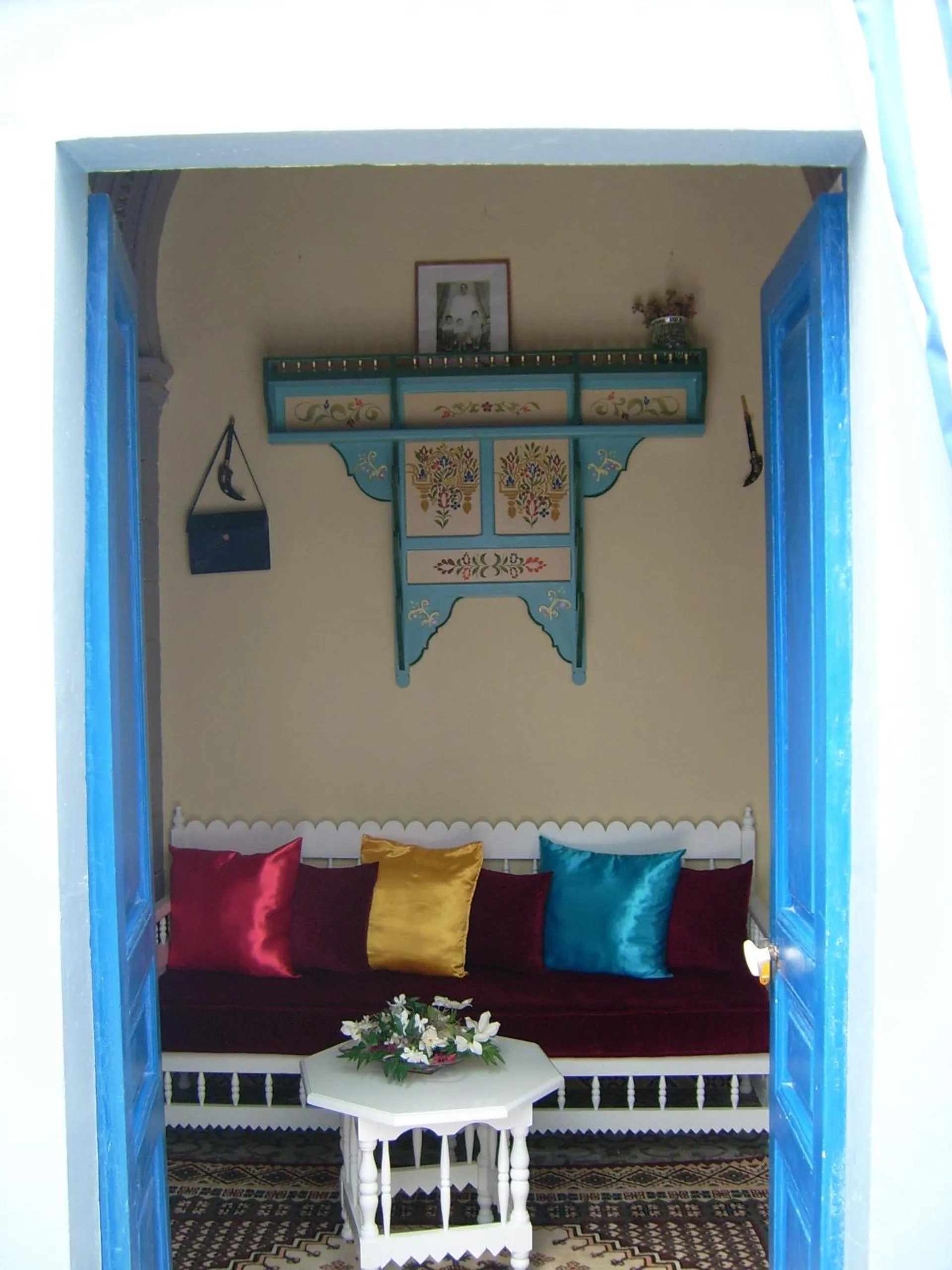 Seating area in Dar Baaziz