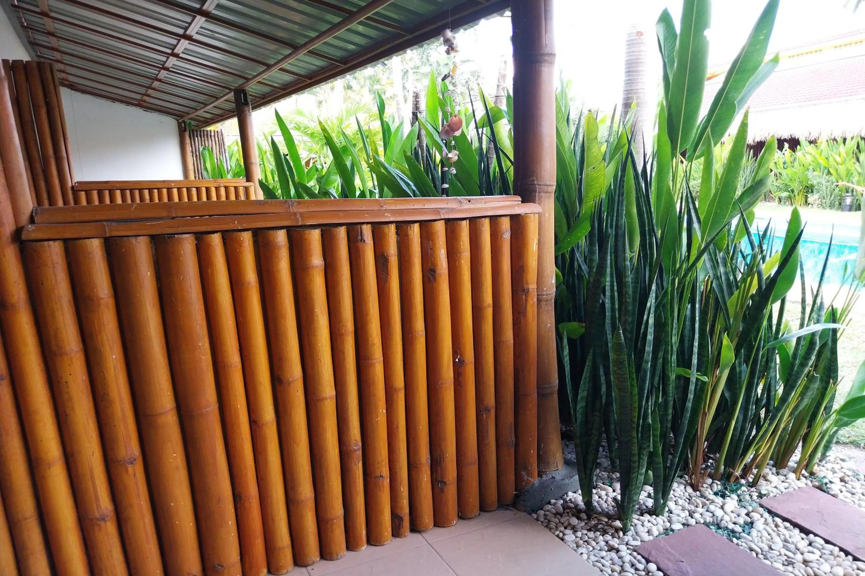 Pool view in Kanchira Resort