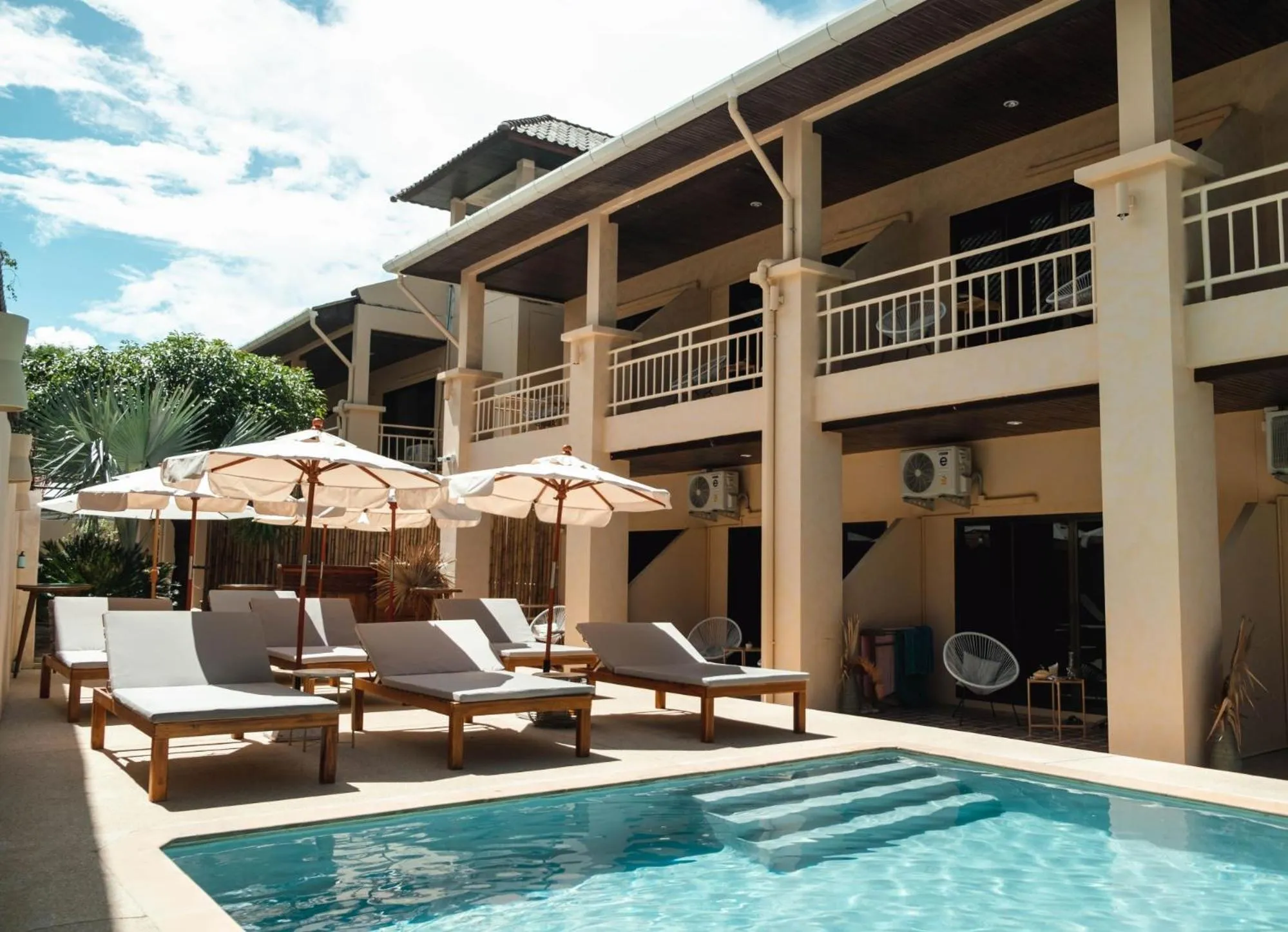 Property building in Rustic and Blue Getaway