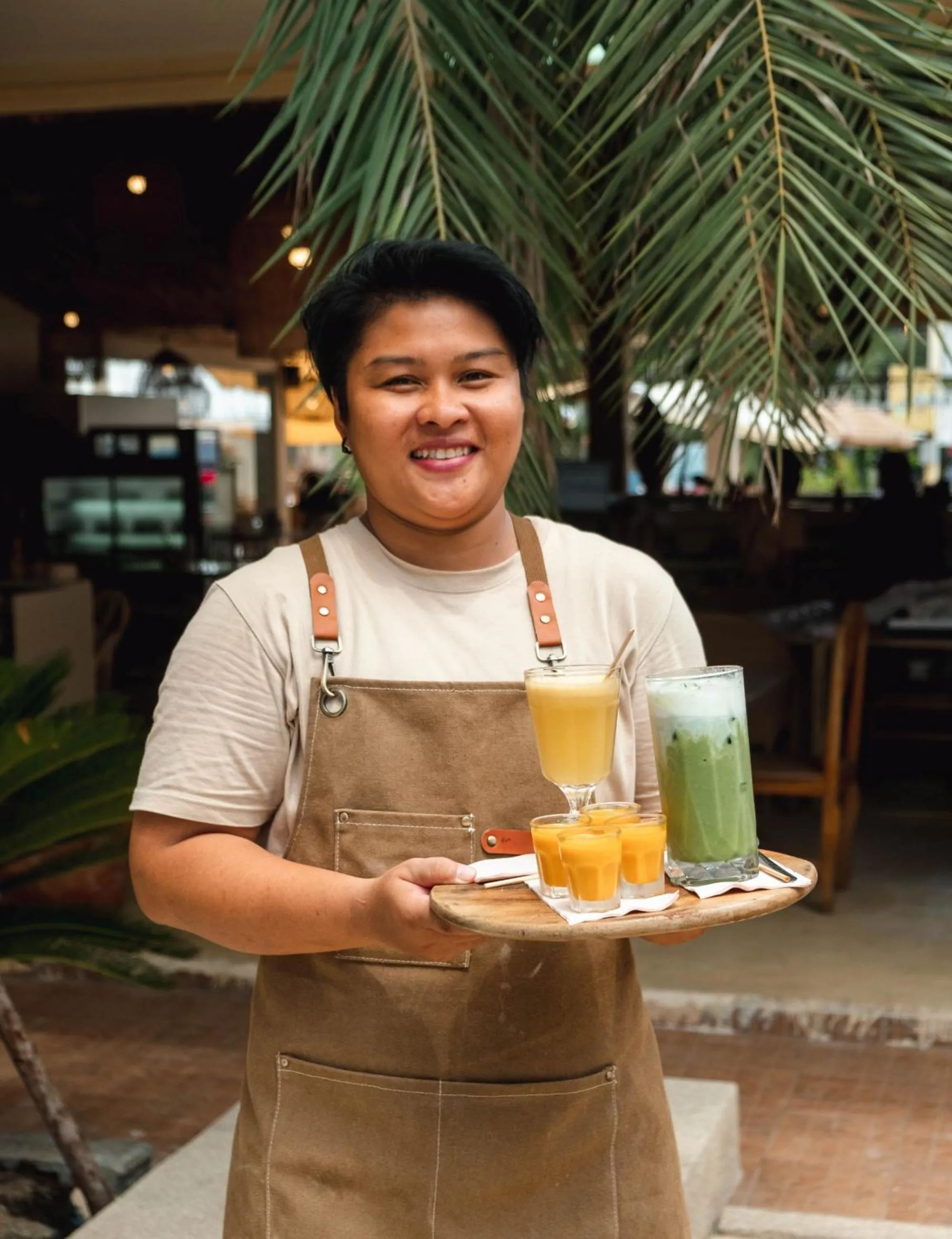 Food and drinks in Rustic and Blue Getaway