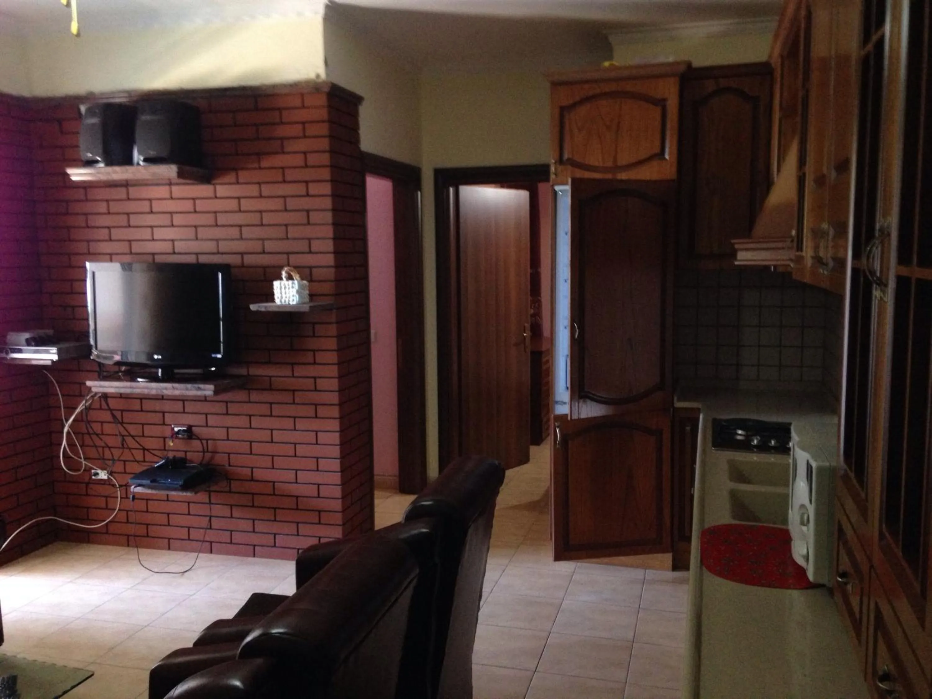 Kitchen or kitchenette in Espana aparthotel