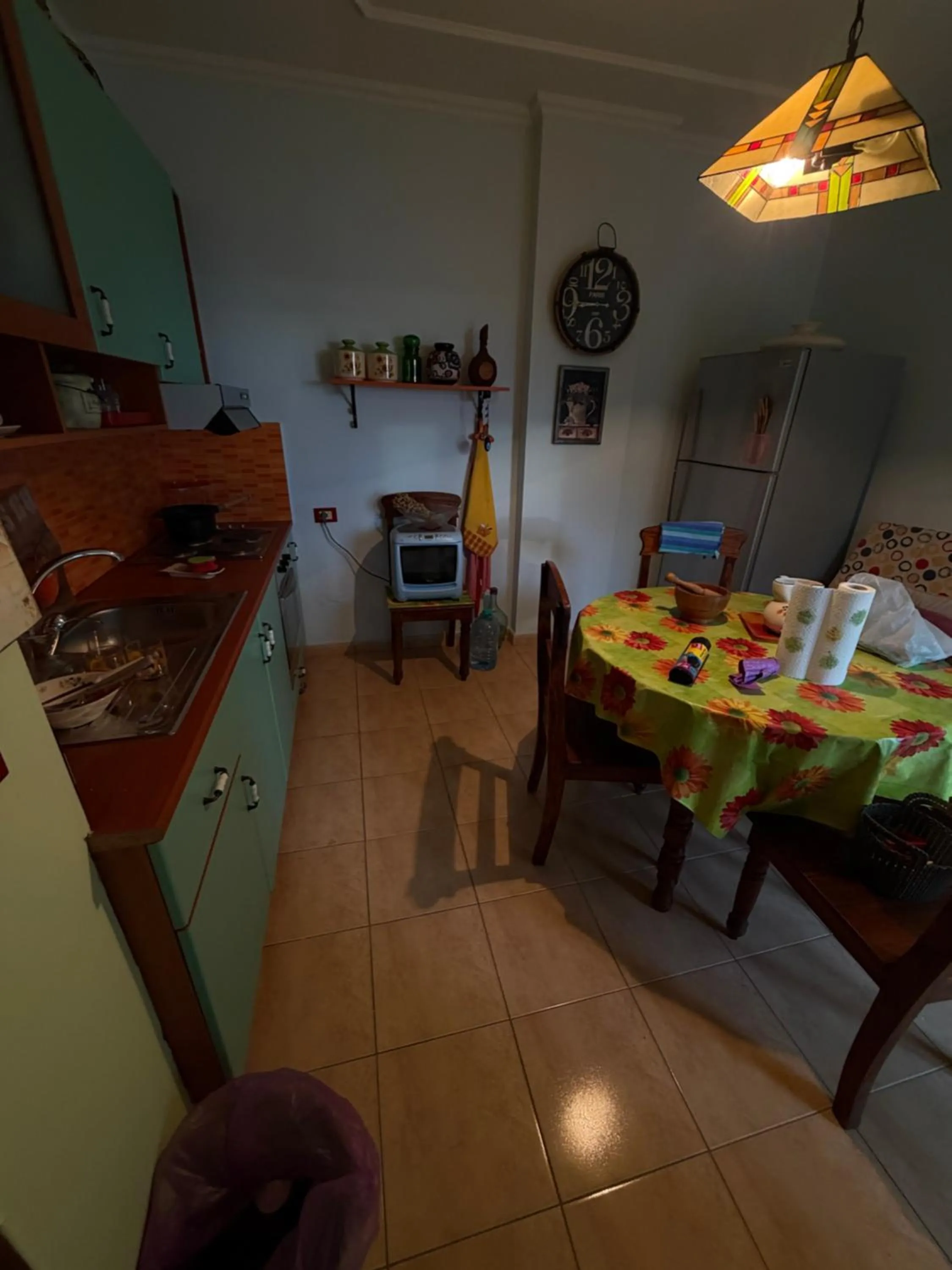 Kitchen or kitchenette in Espana aparthotel
