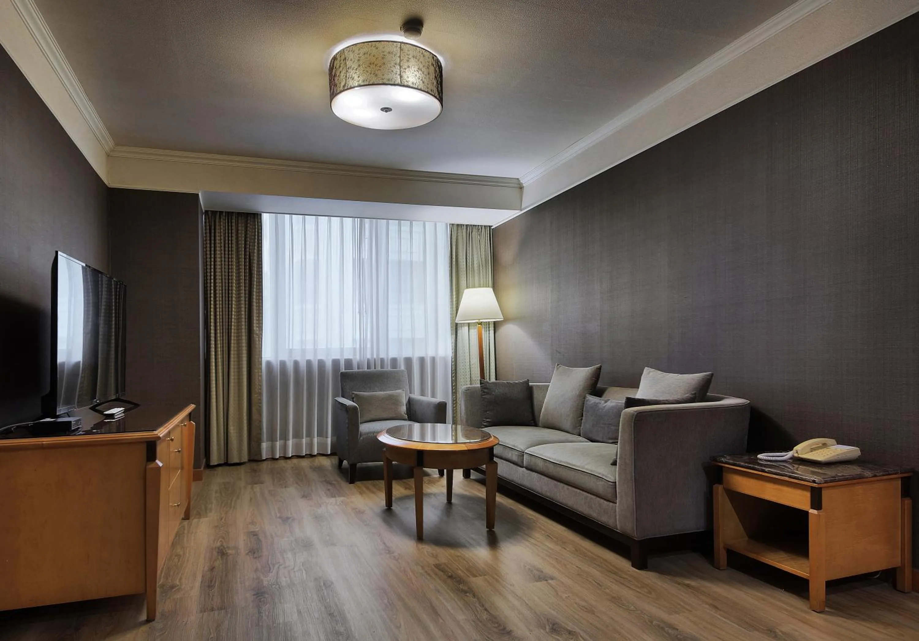 Living room in The Carlton Hotel Hsinchu