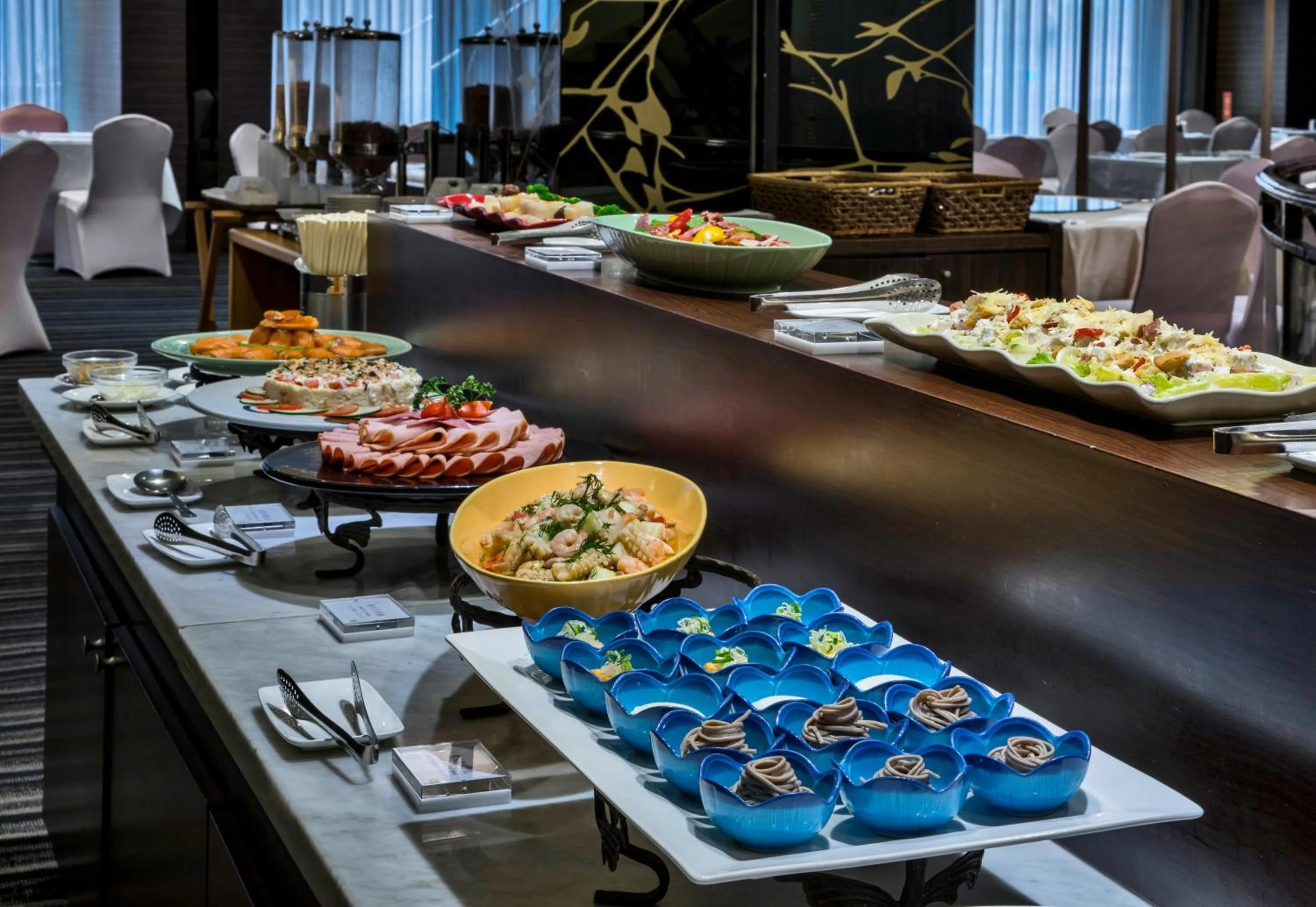 Buffet breakfast in The Carlton Hotel Hsinchu
