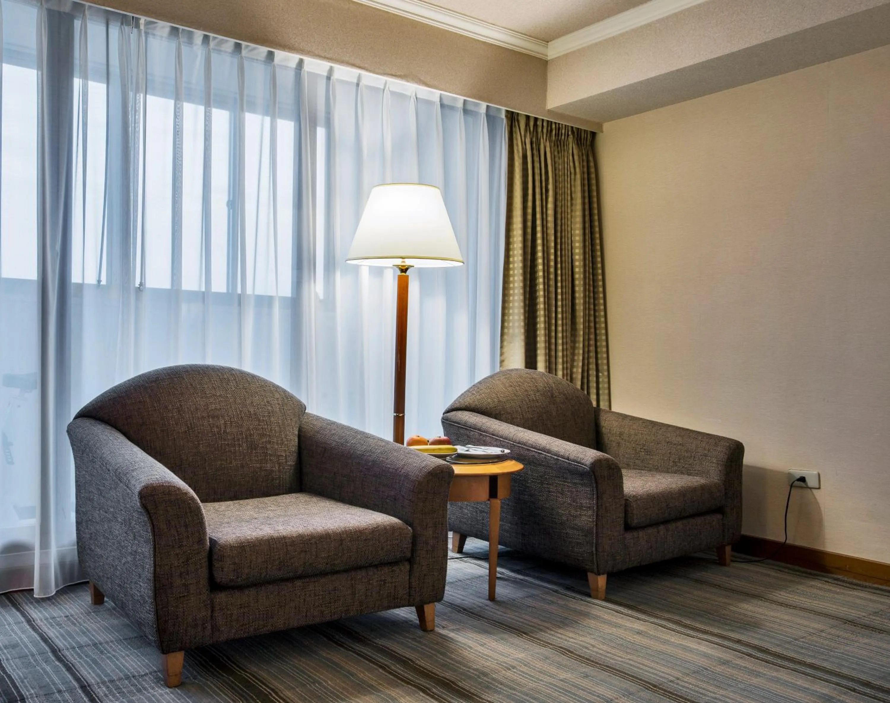 Seating area in The Carlton Hotel Hsinchu