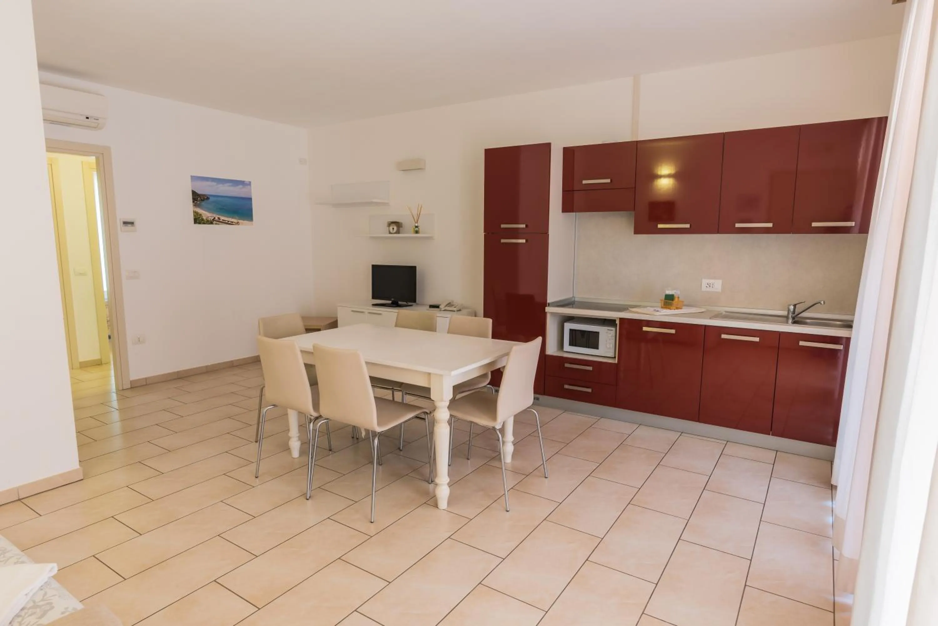 Kitchen or kitchenette in Residence Marina Salivoli