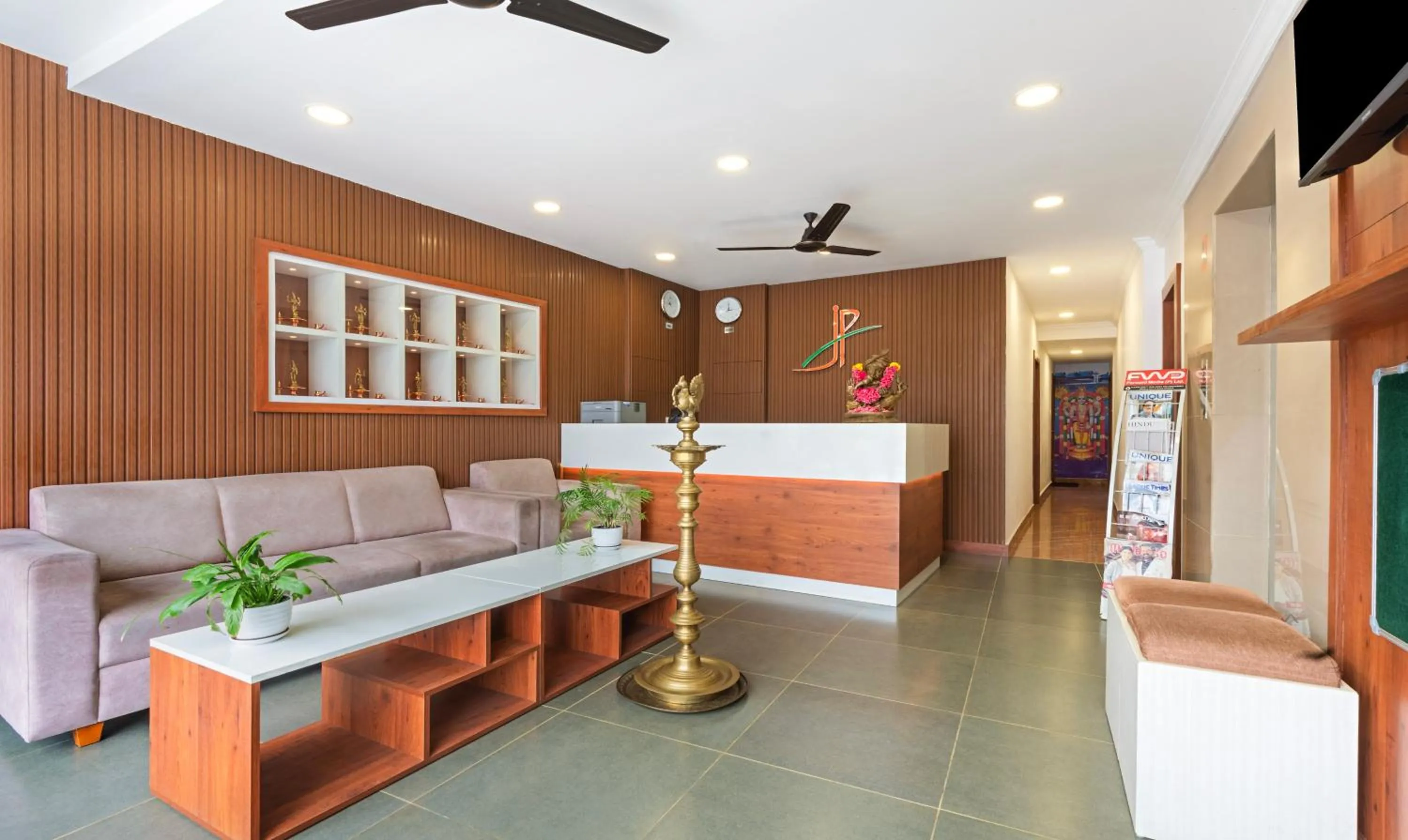 Lobby or reception in Treebo JP Residency