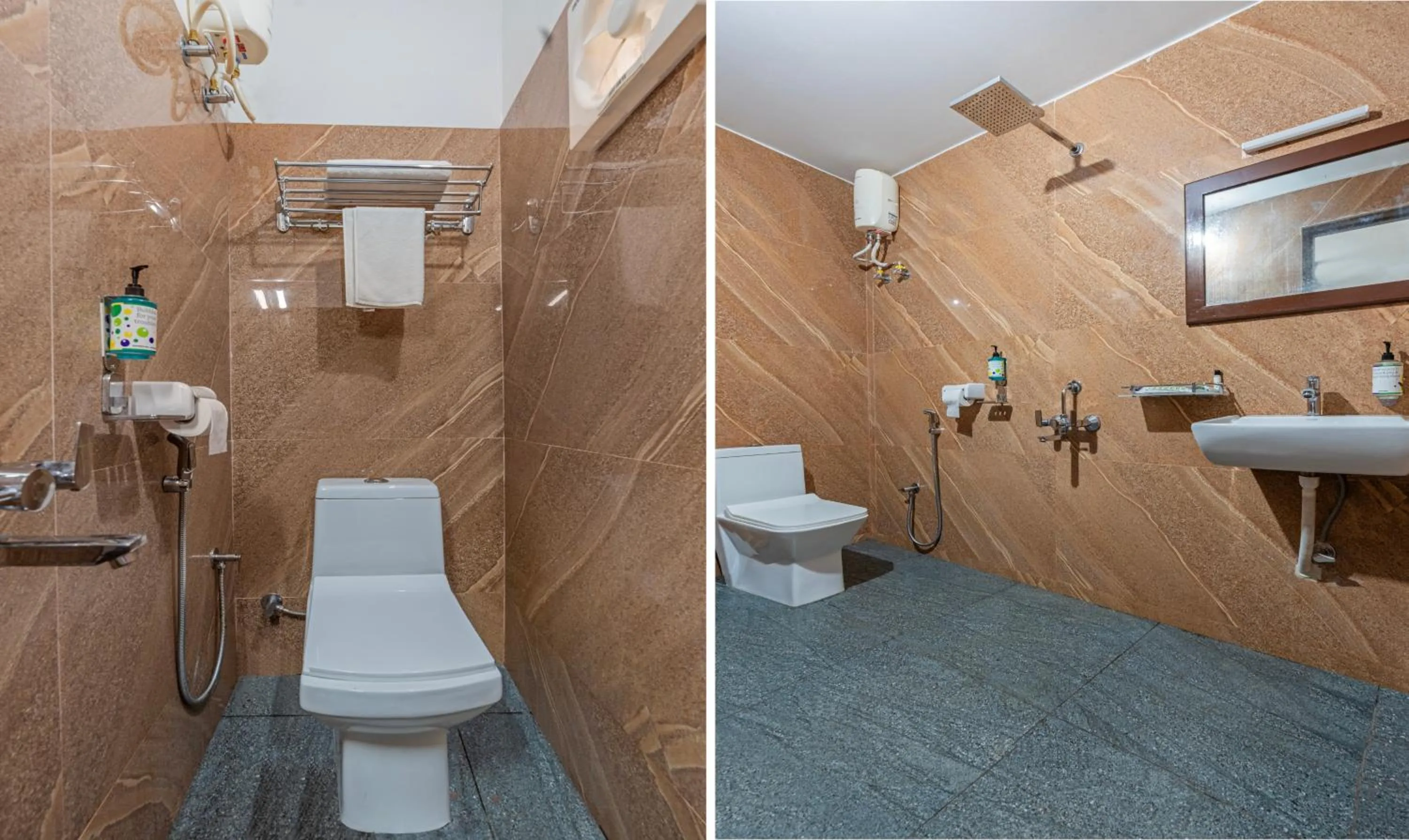 Bathroom in Treebo JP Residency