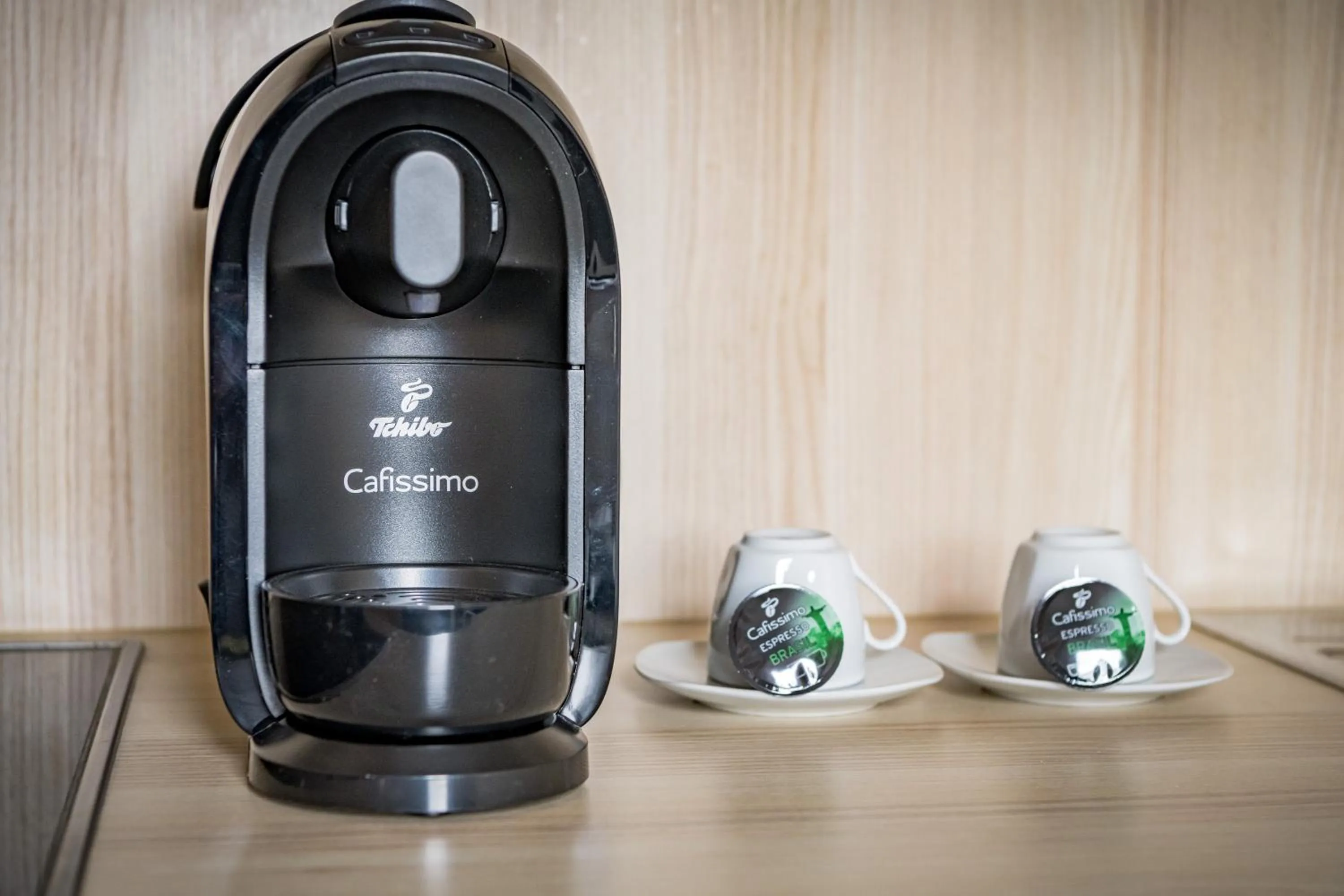 Coffee/tea facilities in Aparthotel Alma Bonn