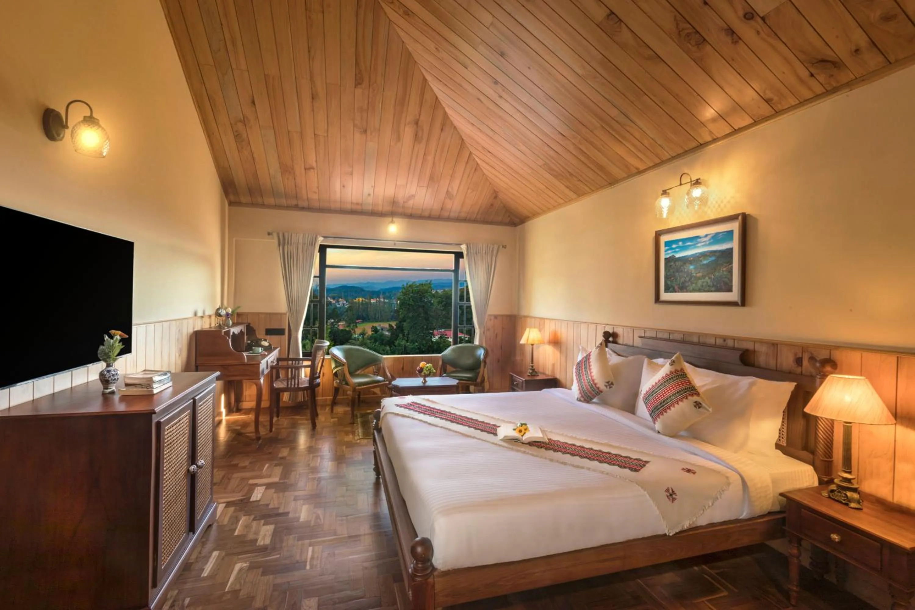 Photo of the whole room, Bed in Willow Hill by Nature Resorts and Stays