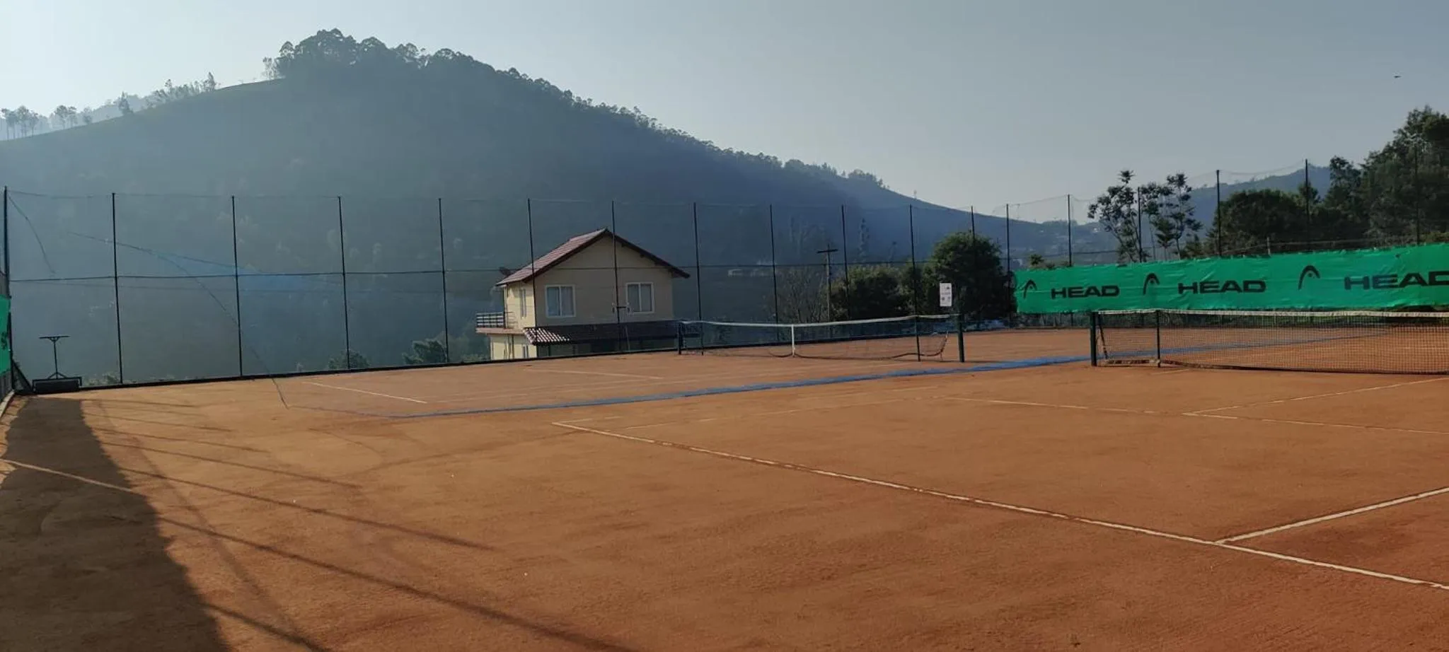 Tennis court in Willow Hill by Nature Resorts and Stays