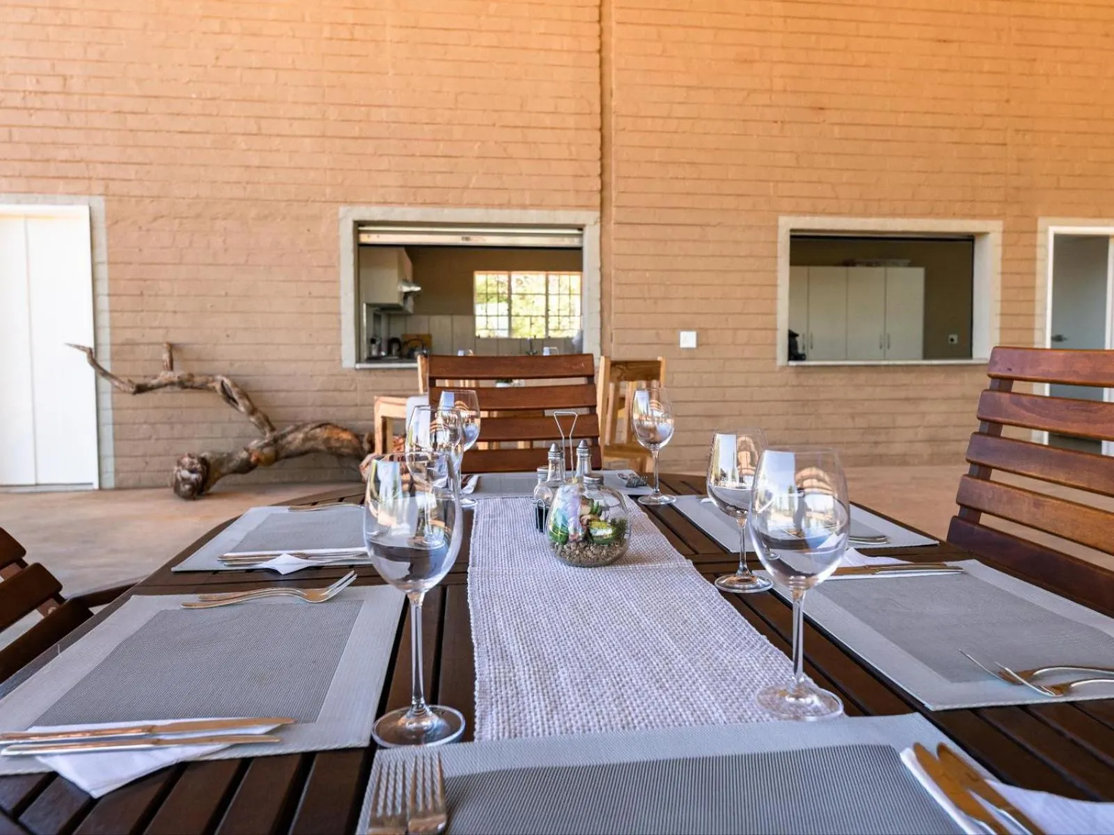 Patio in Kifaru Bush camp