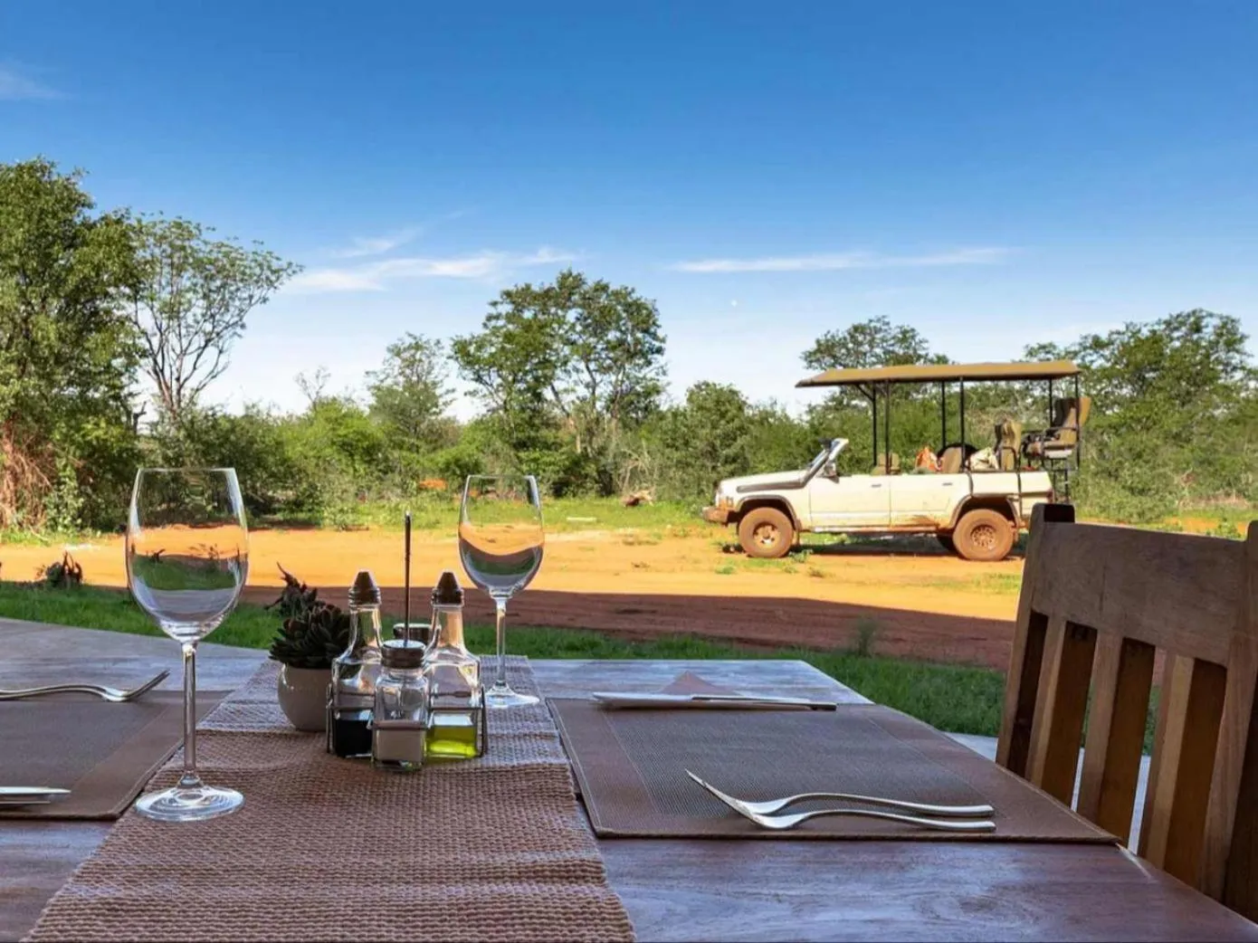 Natural landscape in Kifaru Bush camp