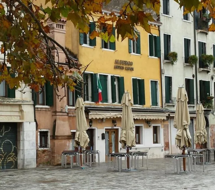 Patio in Hotel Antico Capon