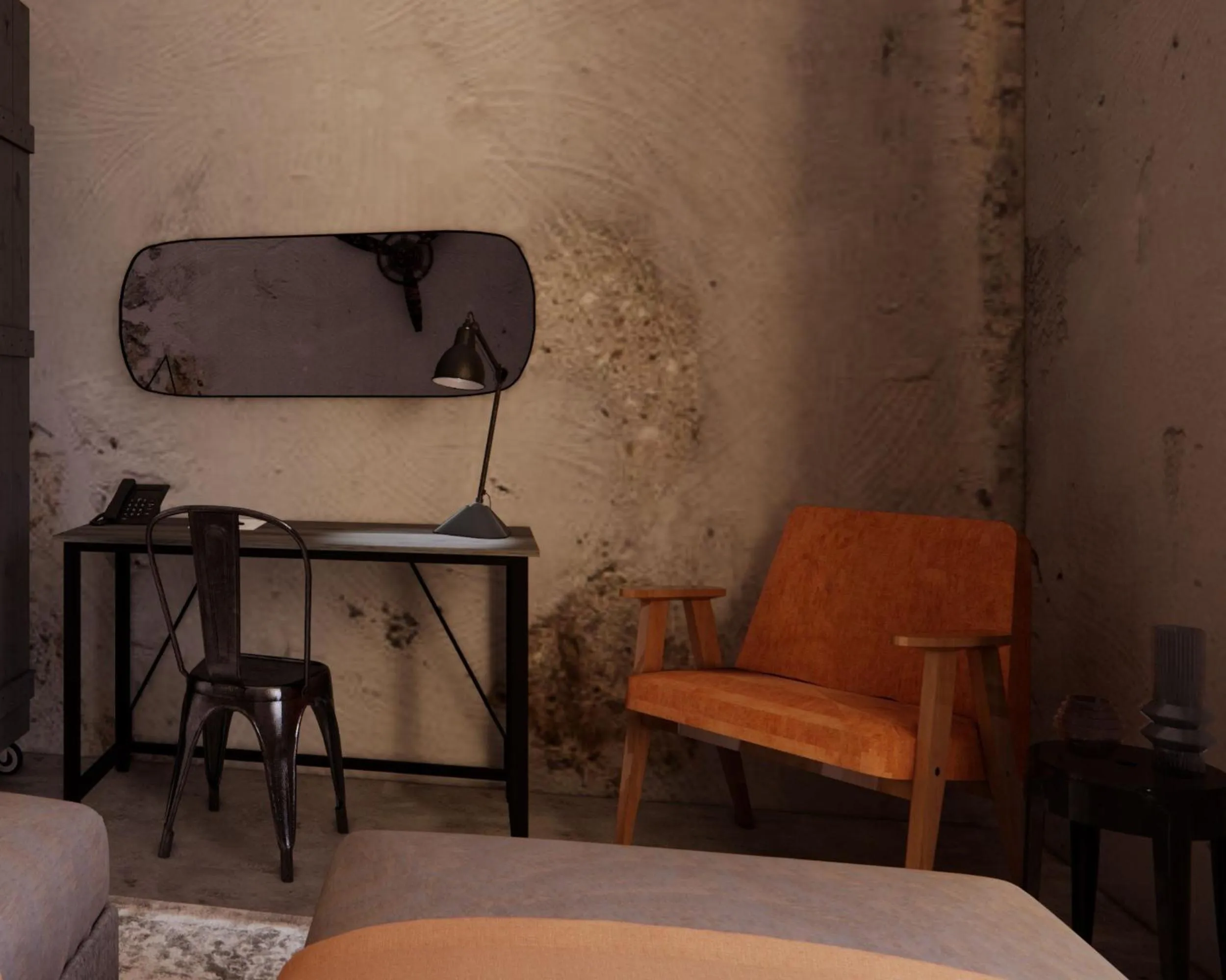 Seating area in Hotel ARCHE Fabryka Samolotów w Mielnie