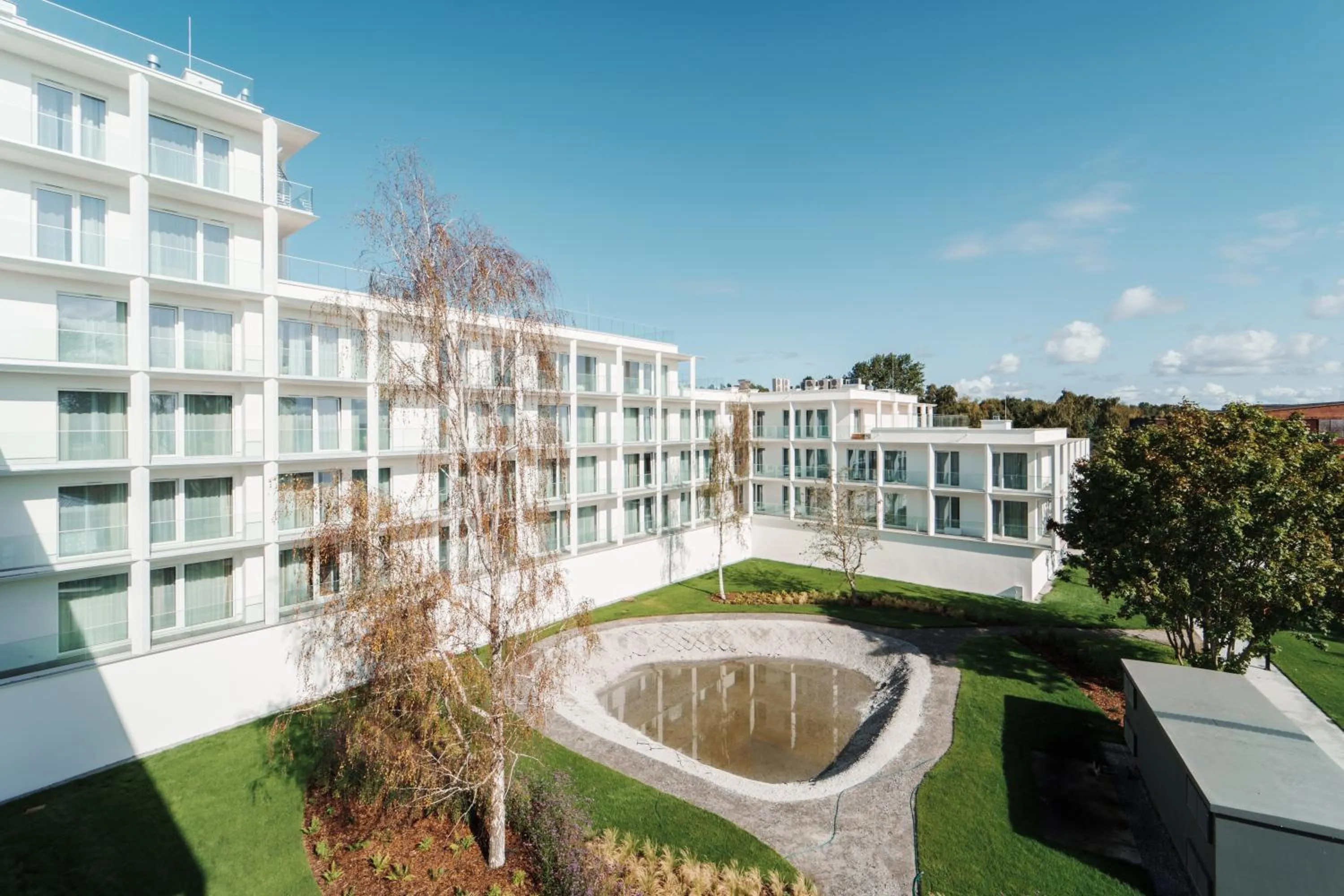 Property building in Hotel ARCHE Fabryka Samolotów w Mielnie