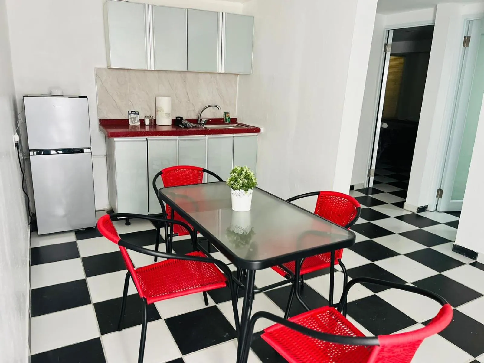 Dining area in Janer House at San Juan
