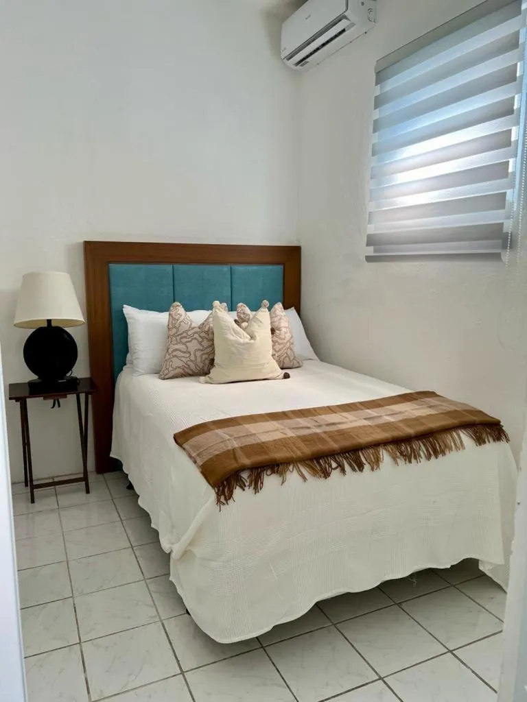 Bed in Janer House at San Juan