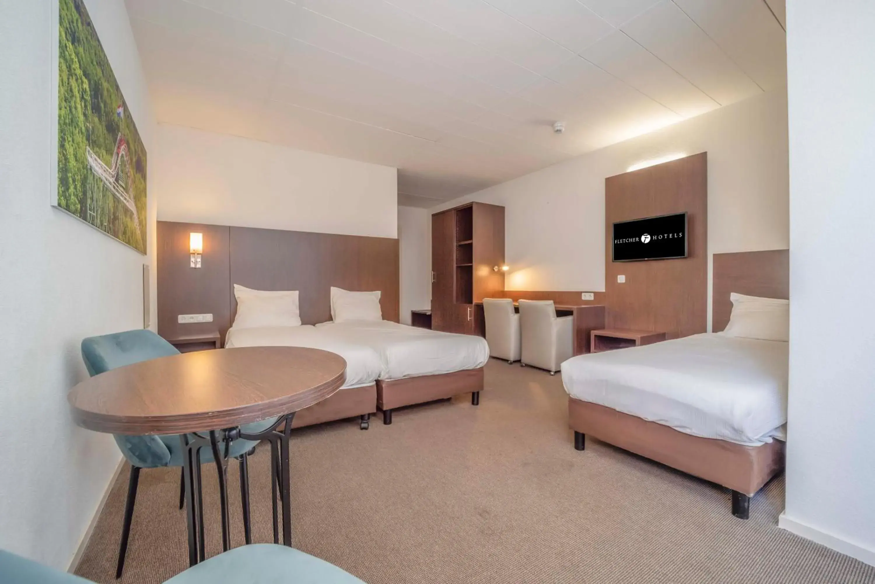 Comfort Family Room in Fletcher Hotel-Restaurant Waalwijk Comfort Family Room in Fletcher Hotel-Restaurant Waalwijk