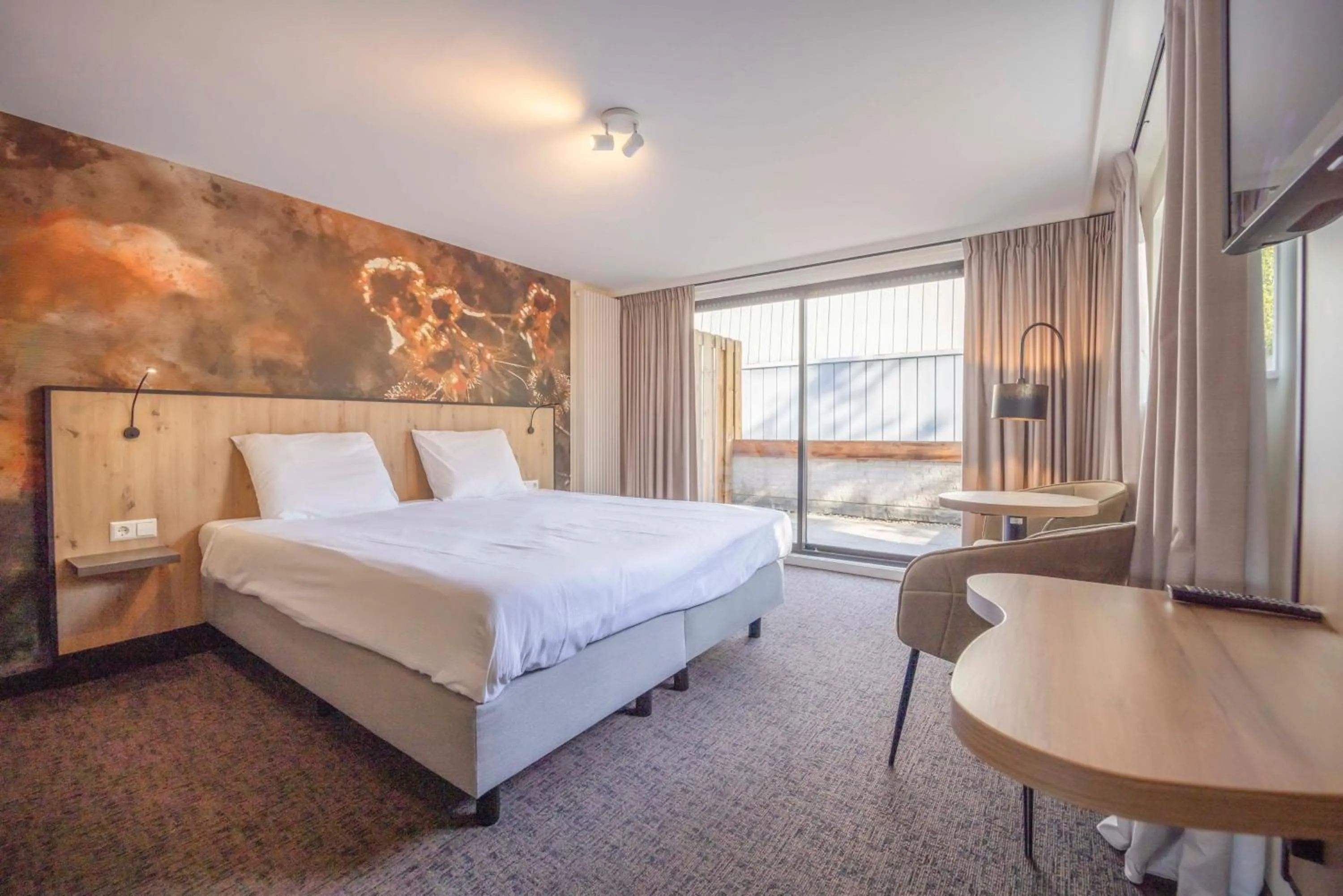 Bed in Fletcher Hotel-Restaurant Waalwijk