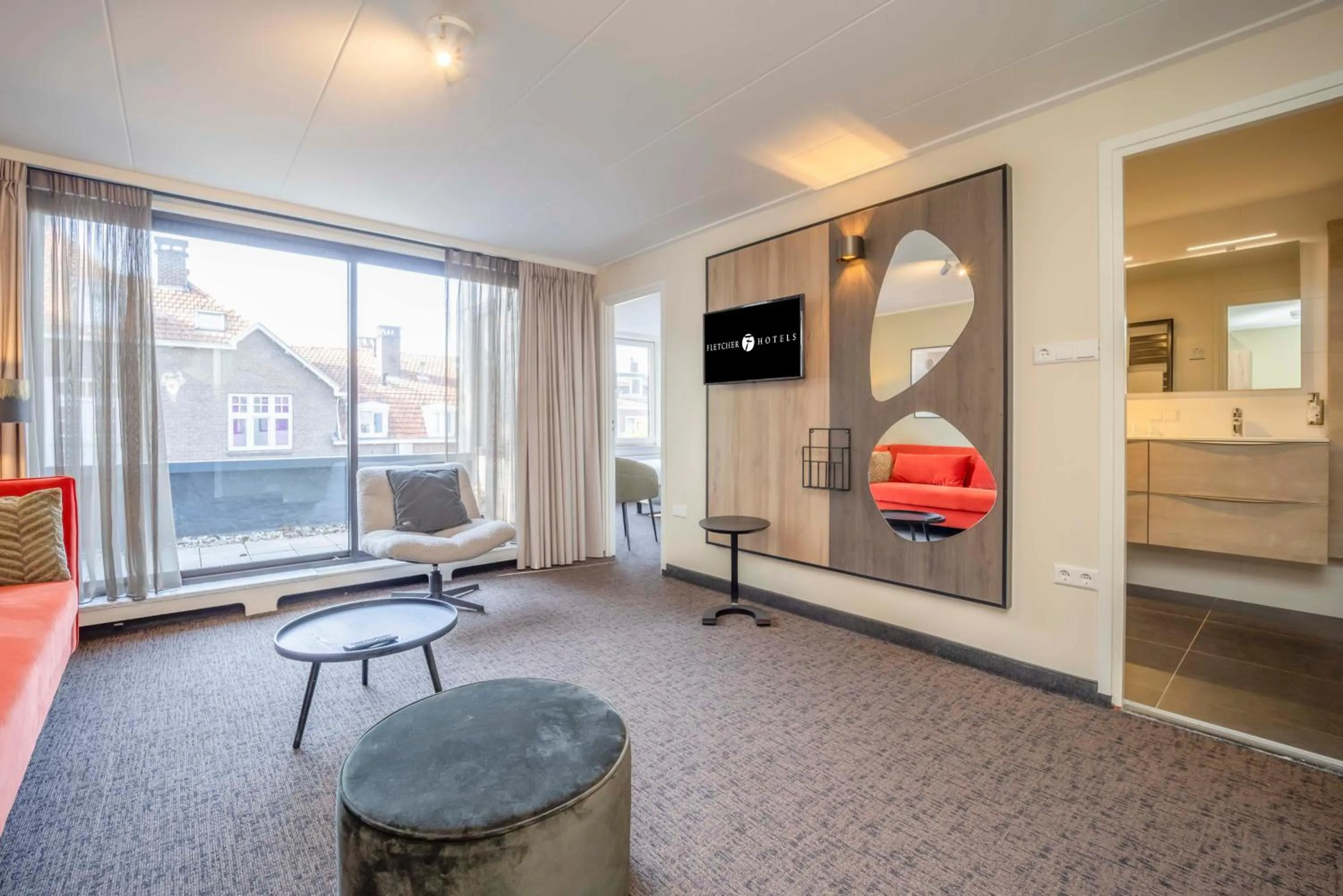 Living room in Fletcher Hotel-Restaurant Waalwijk