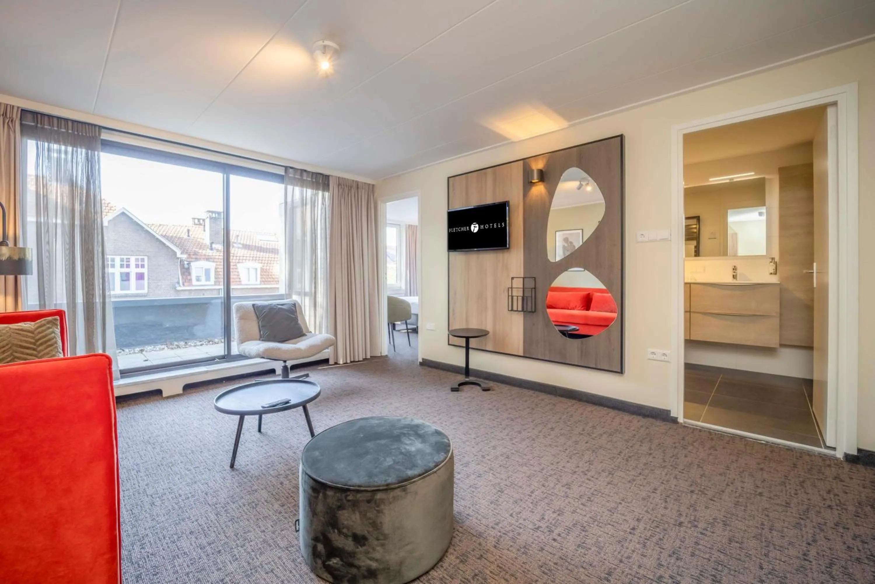 Living room in Fletcher Hotel-Restaurant Waalwijk