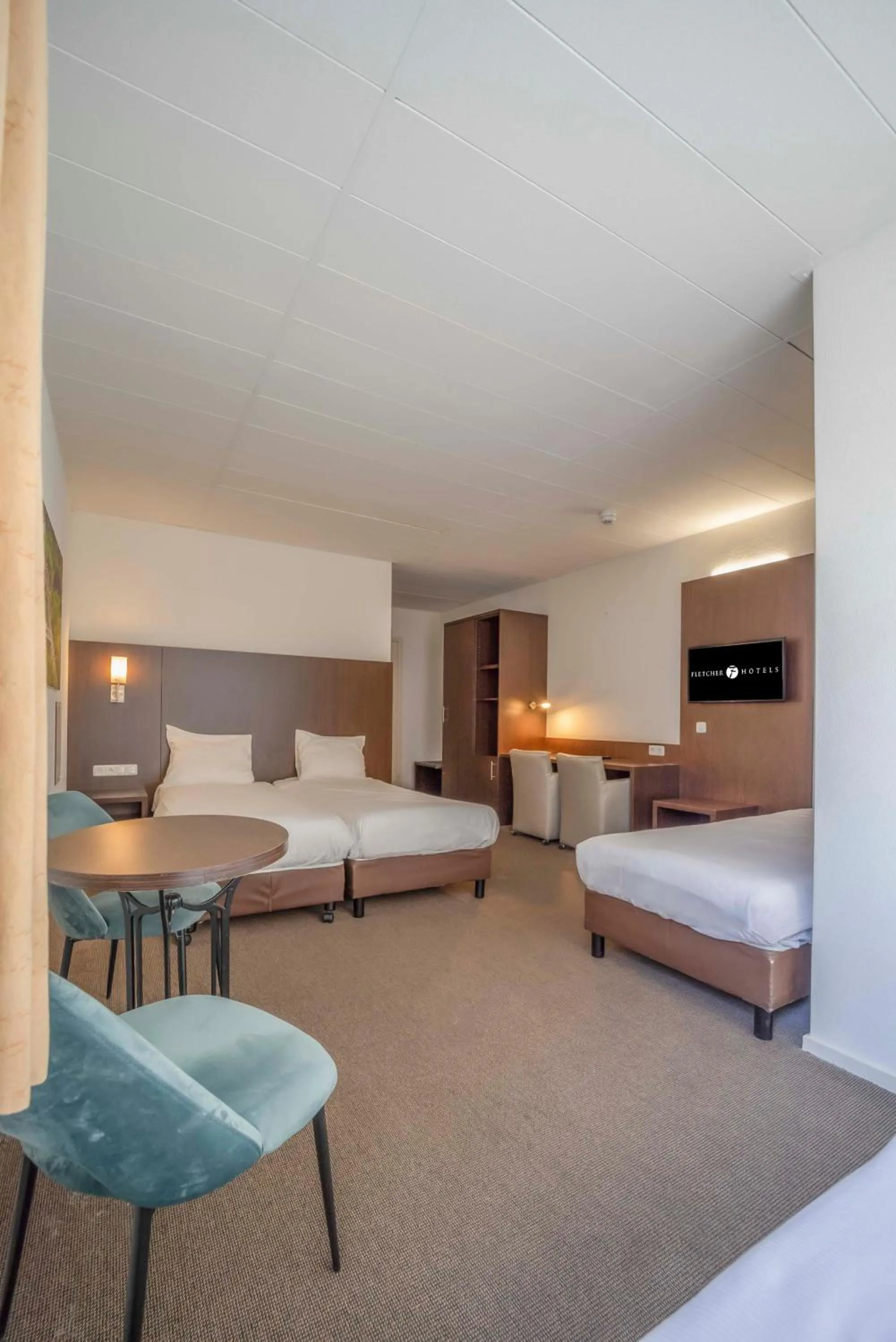 Bedroom, Bed in Fletcher Hotel-Restaurant Waalwijk