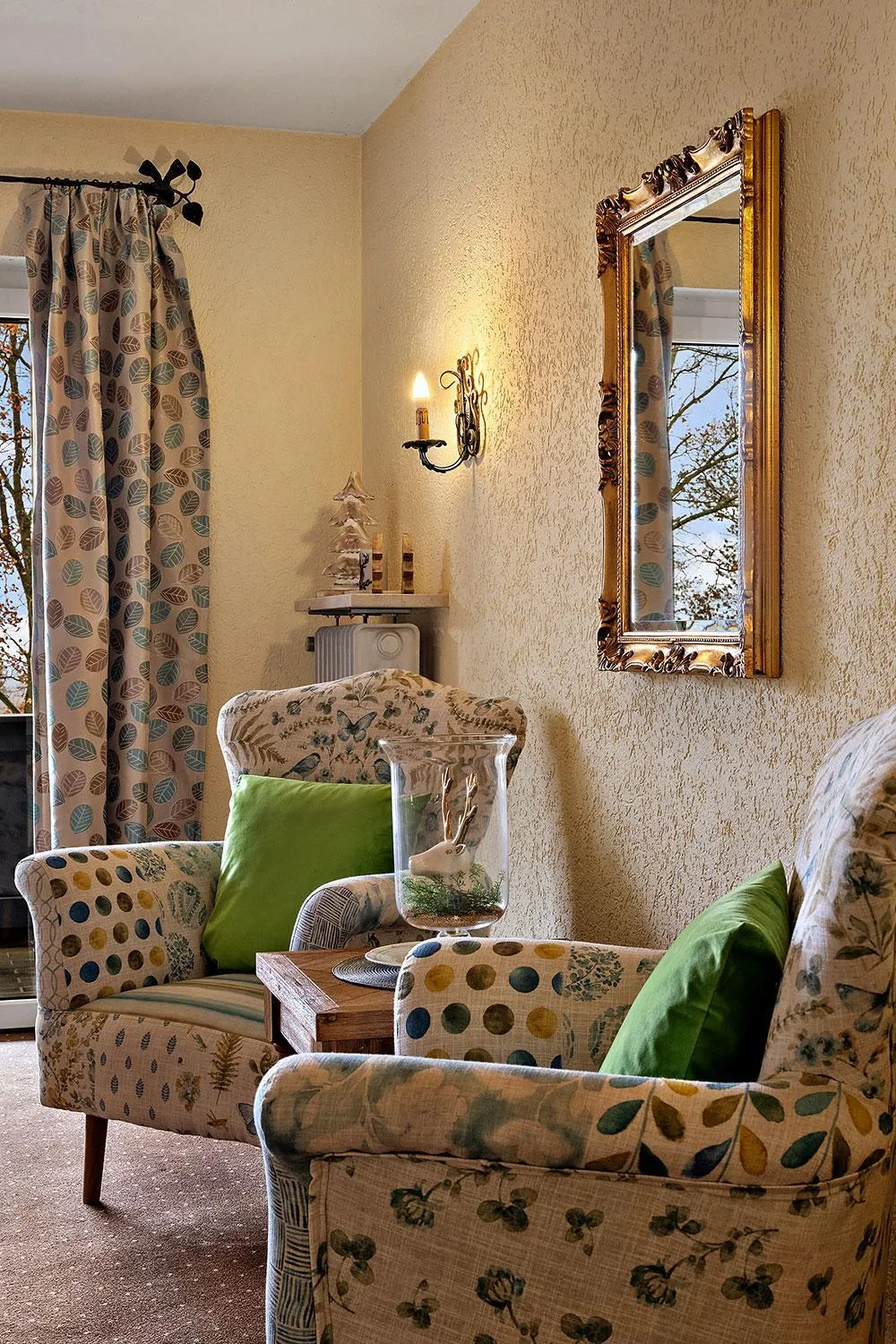 Lobby or reception in Apparthotel Jagdhof