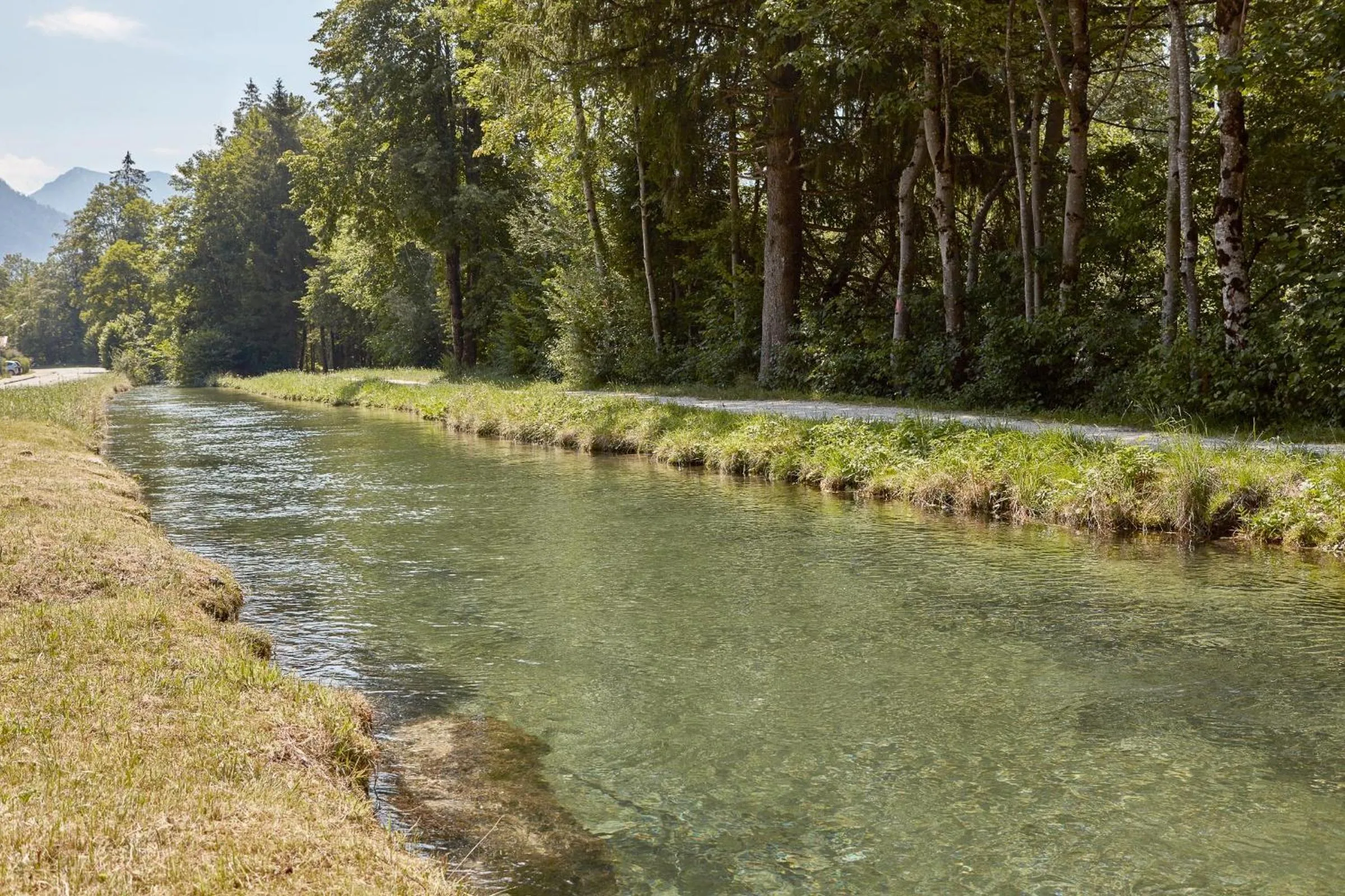 View (from property/room) in Hotel Garni Alte Säge Ruhpolding inkl Chiemgaukarte