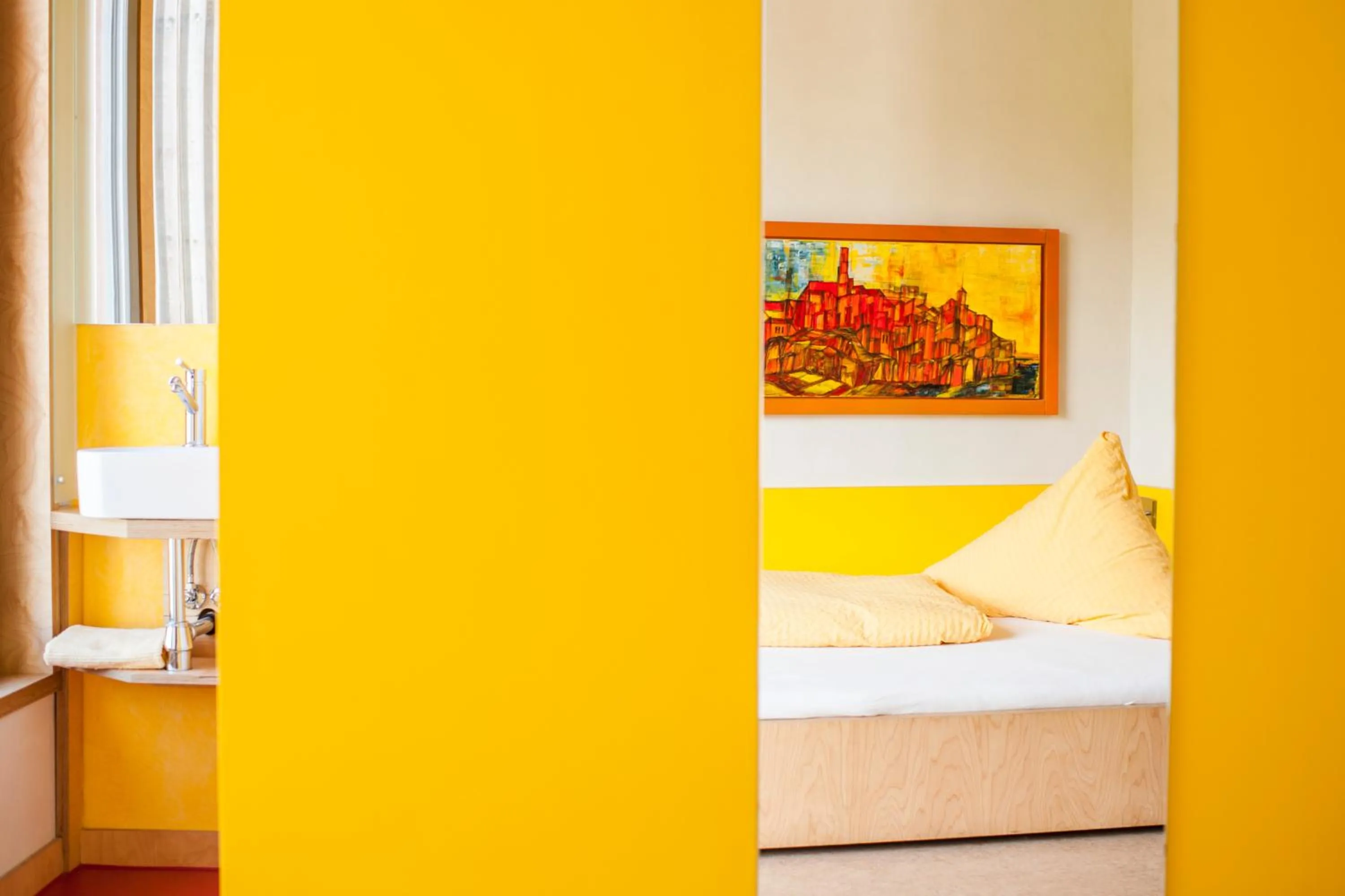 Decorative detail, Bed in SELBSTgemacht